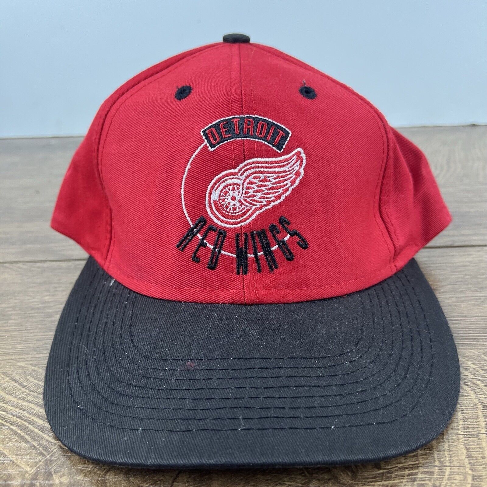 Other Detroit Red Wings Snapback Hat NHL Hat Red Hat Adjustable Re Size ONE SIZE - 2 Thumbnail