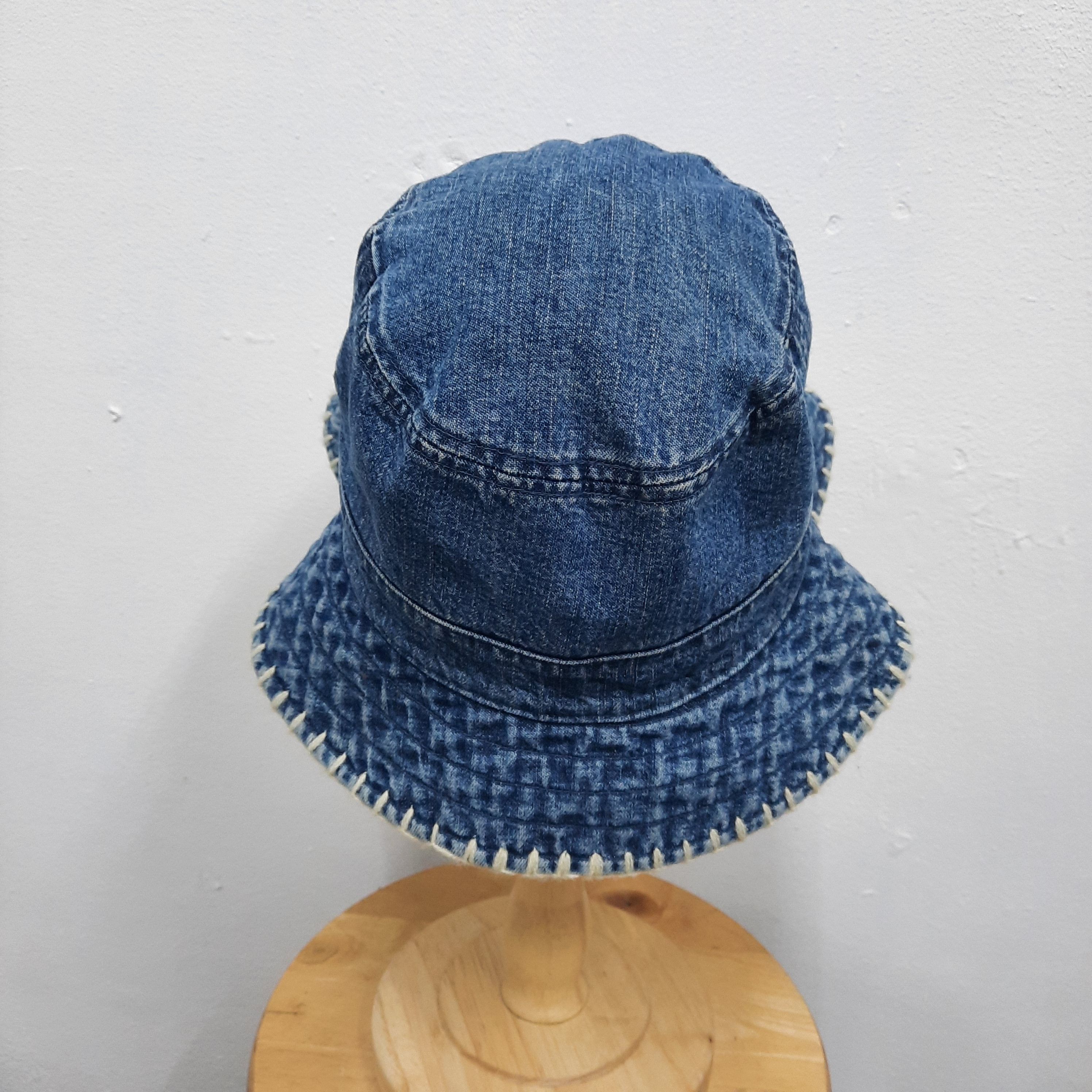 JW Anderson 🪡 Japanese brand uniqlo x jw anderson indigo washed hat Size ONE SIZE - 3 Thumbnail
