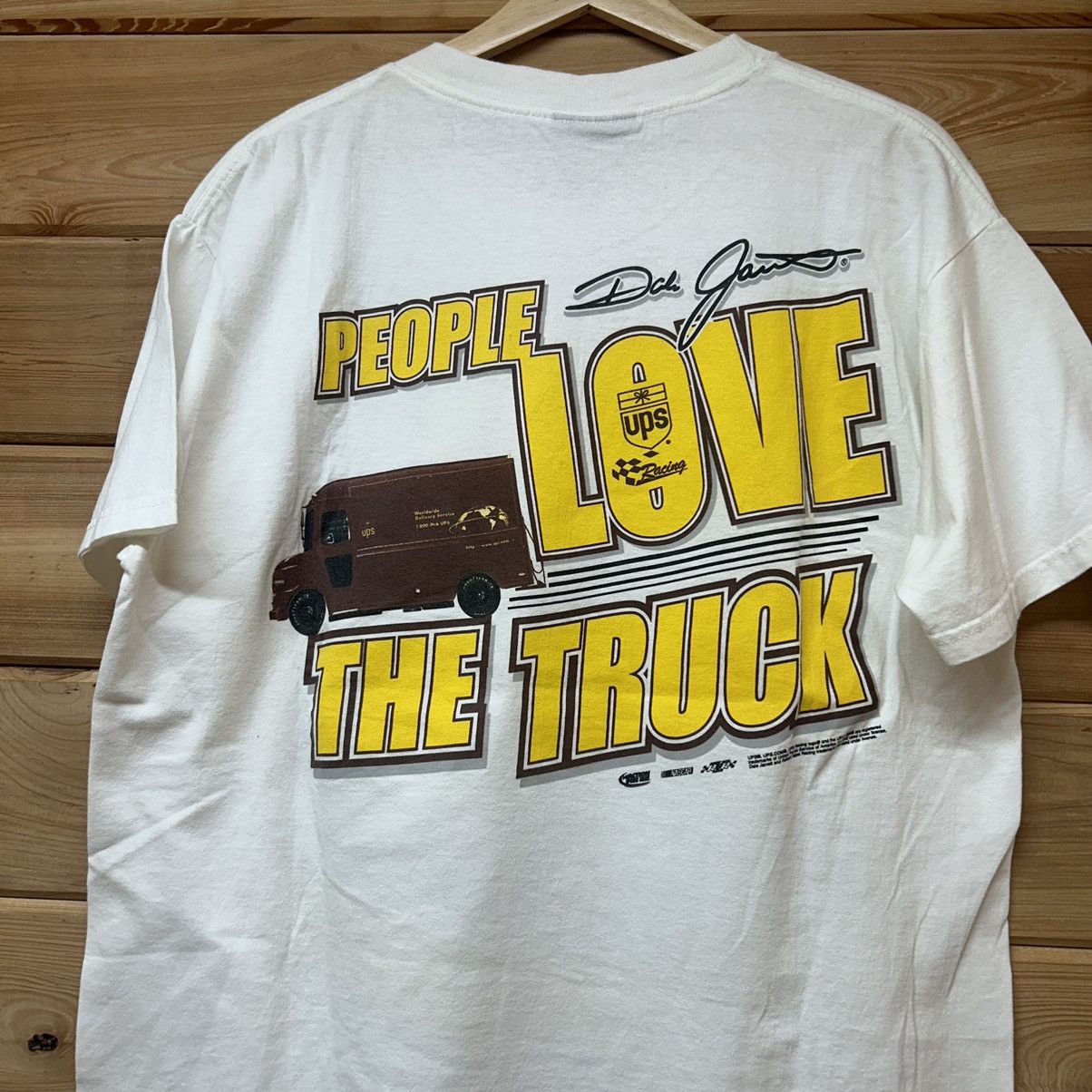 NASCAR Vintage NASCAR Chase Authentics Dale Jarrett UPS T Shirt Size US M / EU 48-50 / 2 - 3 Thumbnail