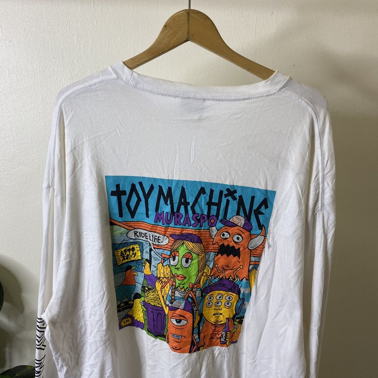 Toy Machine Vintage Y2K Toy Machine Skateboards Skater LS T Shirt Size US XXL / EU 58 / 5 - 2 Thumbnail