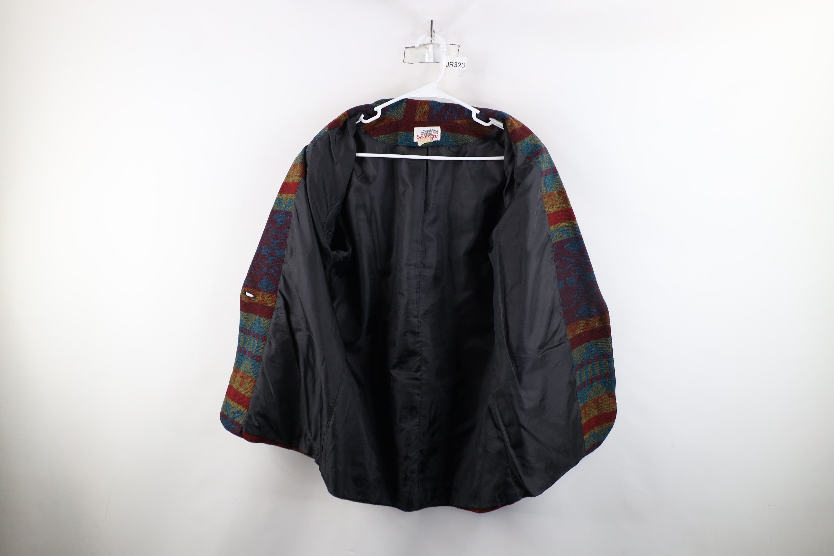 Vintage Vintage 90s Streetwear Southwestern Wool Blend Blazer Jacket Size M / US 6-8 / IT 42-44 - 8 Thumbnail