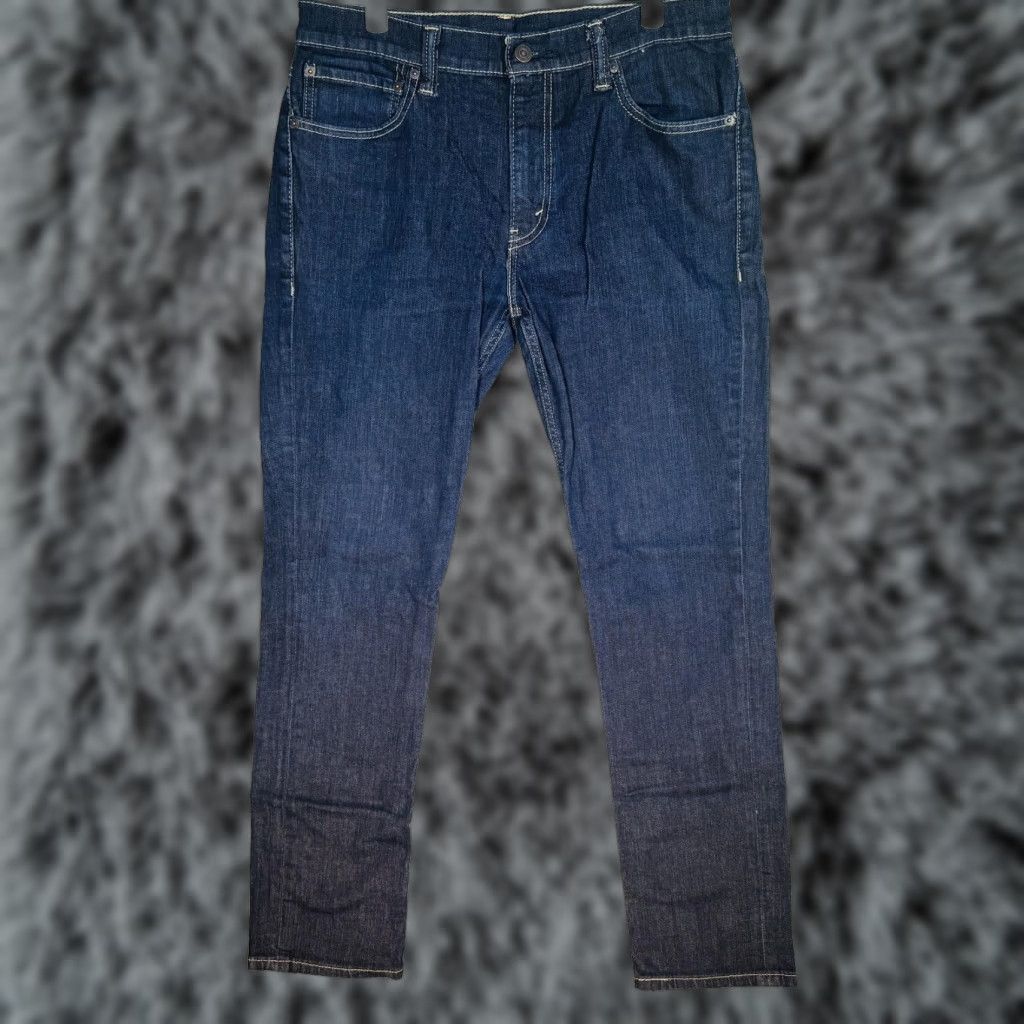 Levi's Levi's 511 Jeans Slim Tapered Dark Wash Blue Denim Zip Fly Size US 34 / EU 50 - 1 Thumbnail