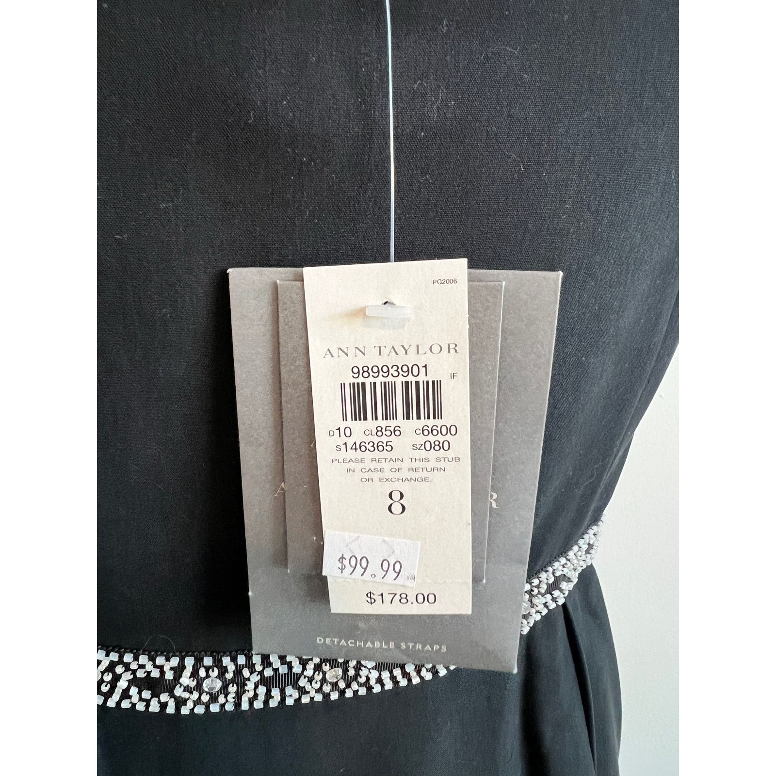 Ann Taylor Ann Taylor Women’s NWT Strapless Formal Midi Dress Size 8 Size M / US 6-8 / IT 42-44 - 7 Thumbnail
