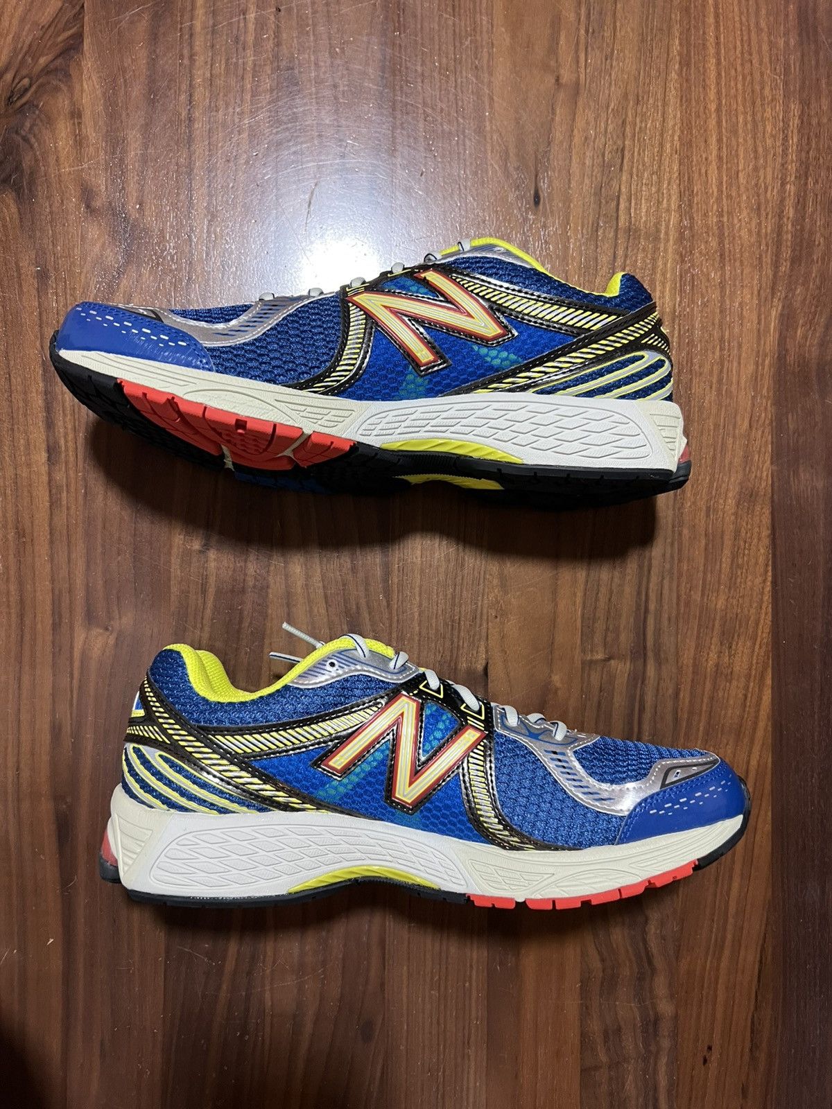 Aime Leon Dore × New Balance Aime Leon Dore New Balance 860v2 (ml860da2) Blue/Yellow 11 Size US 11 / EU 44 - 3 Thumbnail