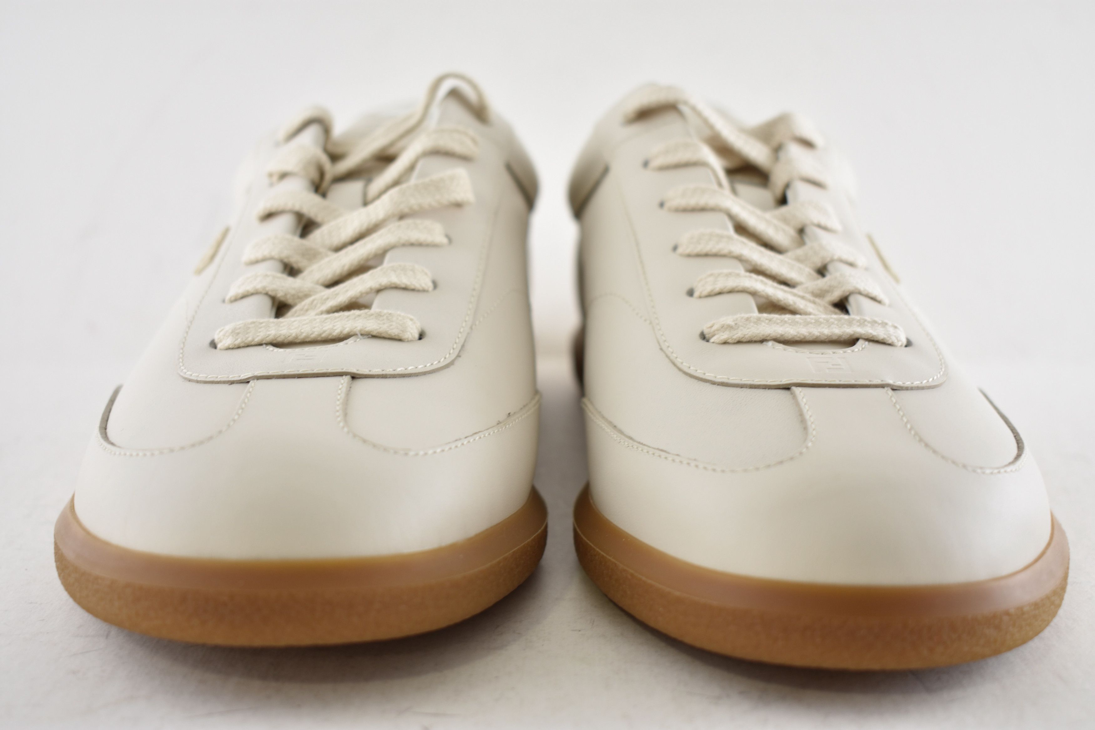 Fendi Fendi Ice Leather Logo Classic Low Top Sneakers UK 11 US 12 Size US 12 / EU 45 - 9 Thumbnail