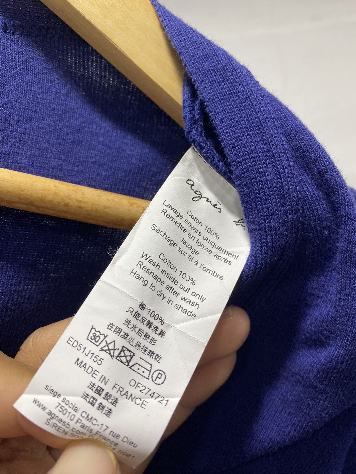 Designer × Vintage × agnes b. Agnes B. Knit Long Cardigan Size M / US 6-8 / IT 42-44 - 5 Thumbnail