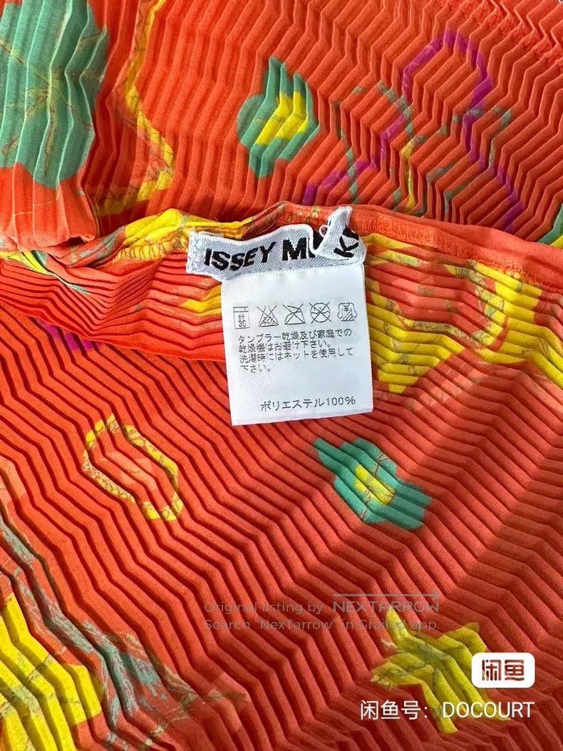 Issey Miyake Issey Miyake Orange Long Sleeve Size M / US 6-8 / IT 42-44 - 4 Thumbnail