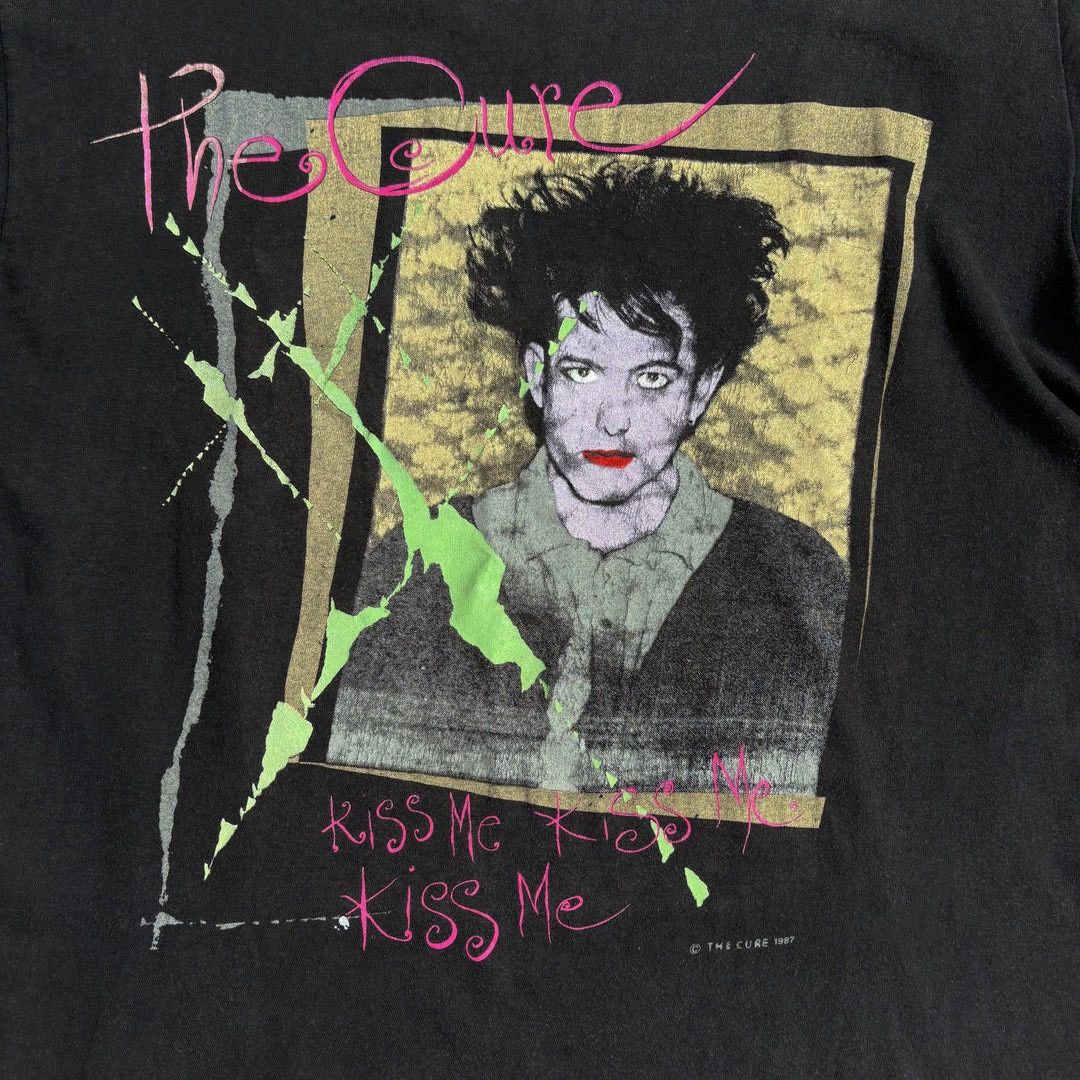 Band Tees The Cure 1987 80s Vintage Kiss Me Rare Band Concert T-Shirt Size US L / EU 52-54 / 3 - 2 Thumbnail