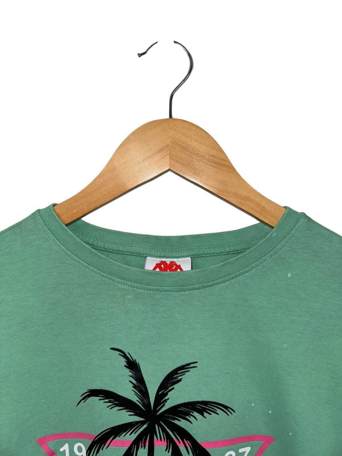 Other Kappa Waves South Beach Teal Pink Shirt Sz XL RARE Size US XL / EU 56 / 4 - 5 Thumbnail
