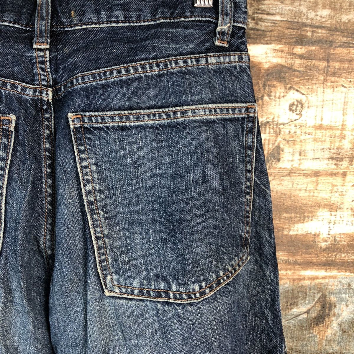 Japanese Brand Uniqlo japan vintage Denim Pants #A2141 Size US 26 / EU 42 - 16 Thumbnail
