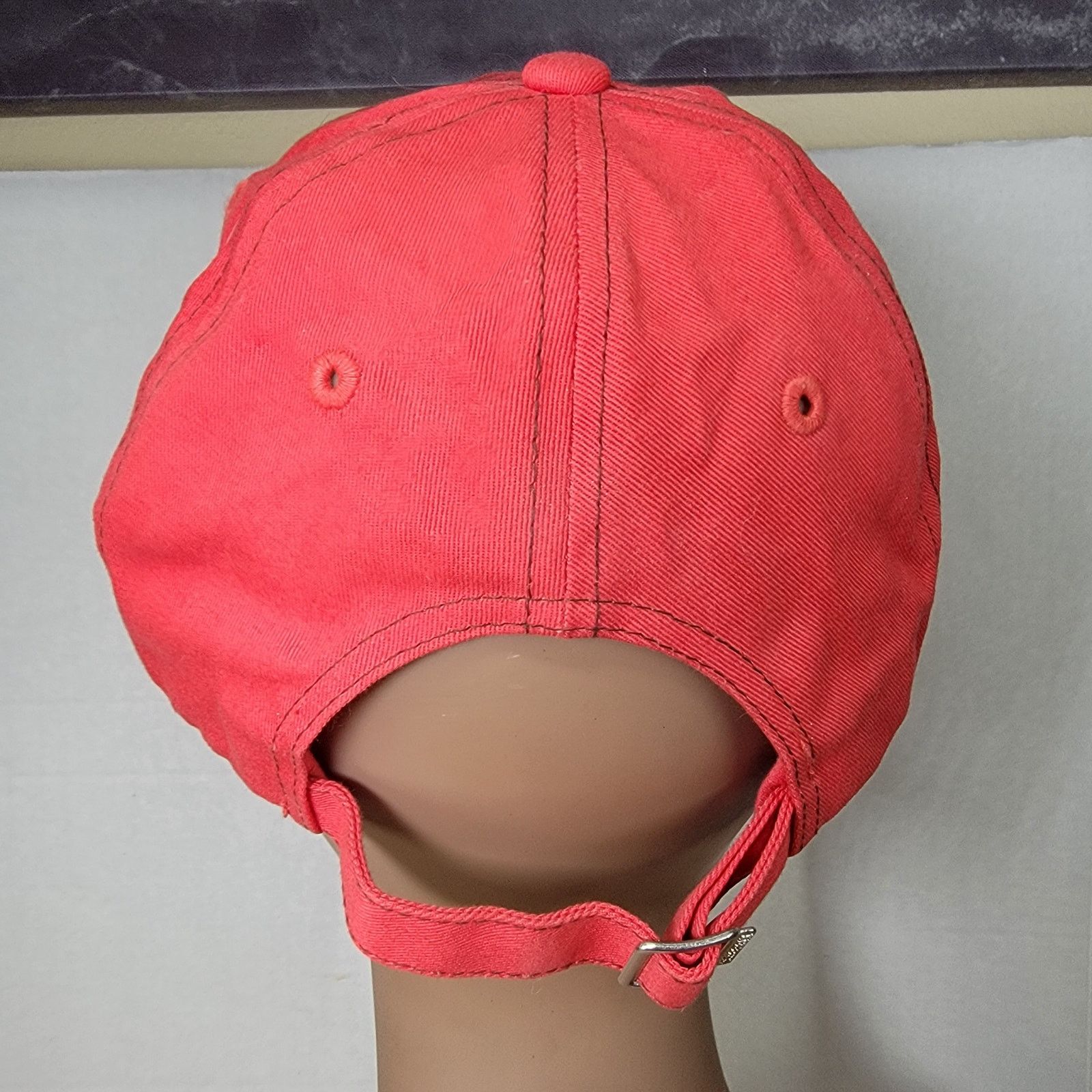 Other Día de los Muertos Bling Sugar Skull Adjustable Red Ball Cap Size ONE SIZE - 4 Thumbnail