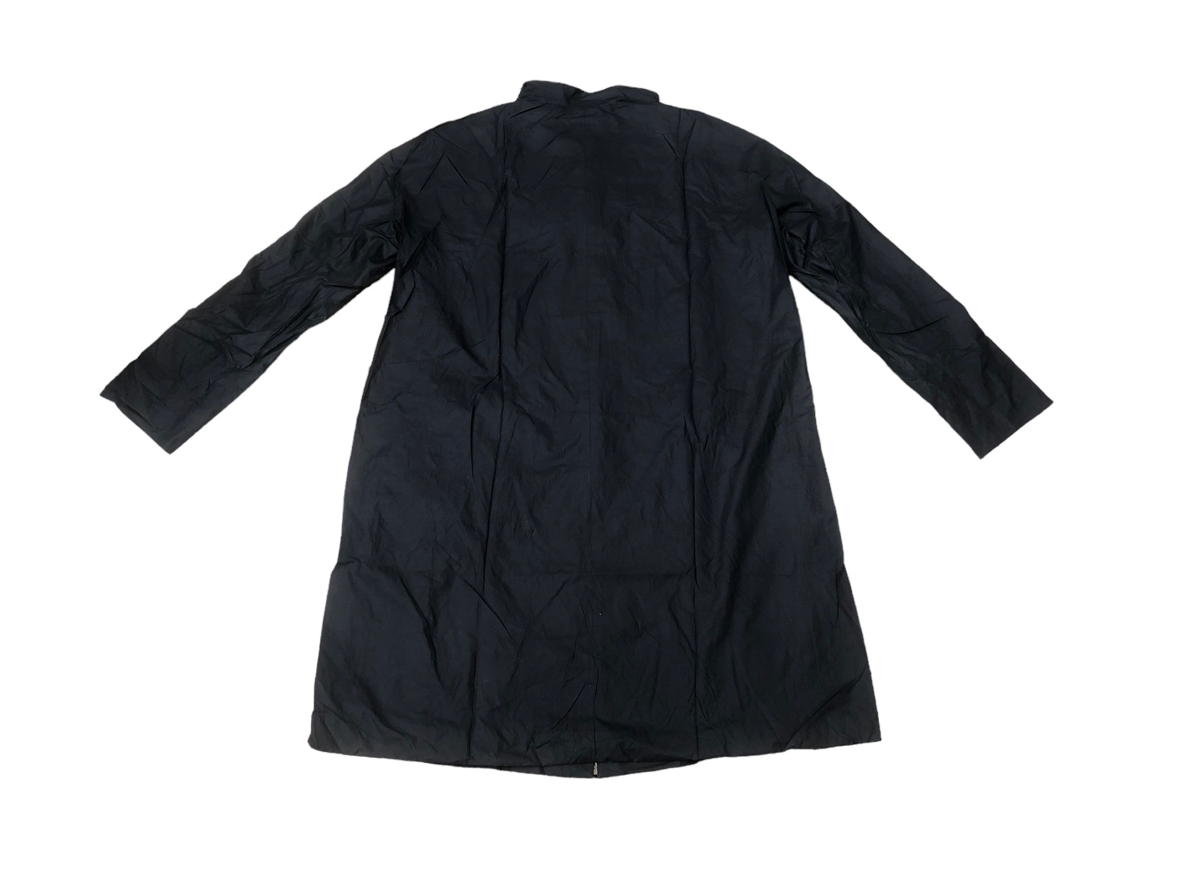 Jil Sander JIL SANDER Waxed Long Rain Coat Luxury Designer Jacket Size XS / US 0-2 / IT 36-38 - 10 Thumbnail