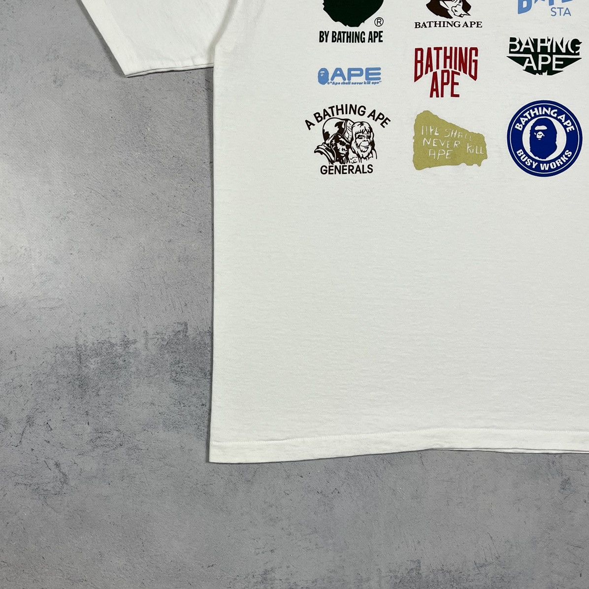 Bape A Bathing Ape Classic Logo T Shirt Size US M / EU 48-50 / 2 - 5 Thumbnail