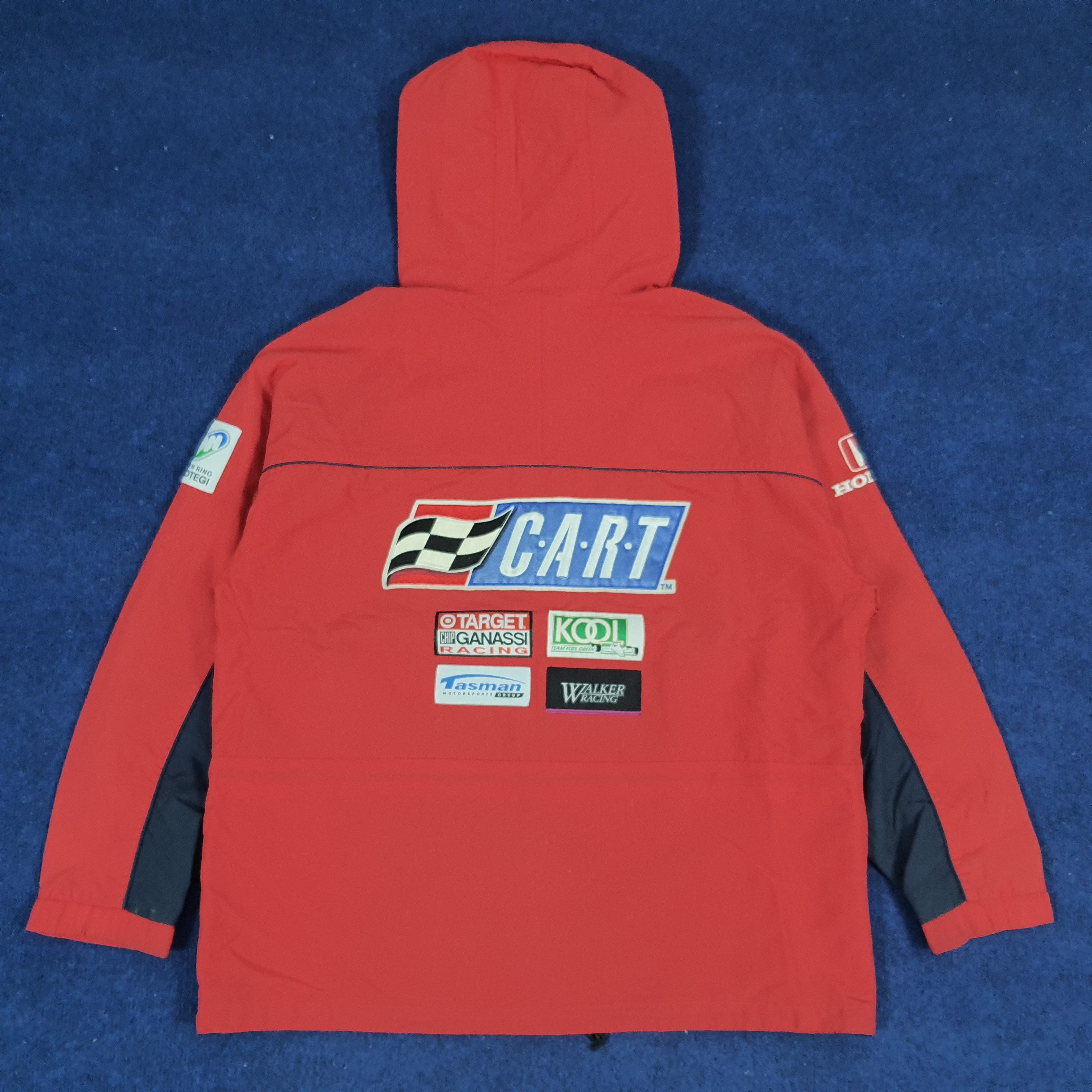 Honda × Japanese Brand × Vintage Vintage Honda C.A.R.T Cup 90s Japan Racing Jacket Size US XL / EU 56 / 4 - 1 Thumbnail
