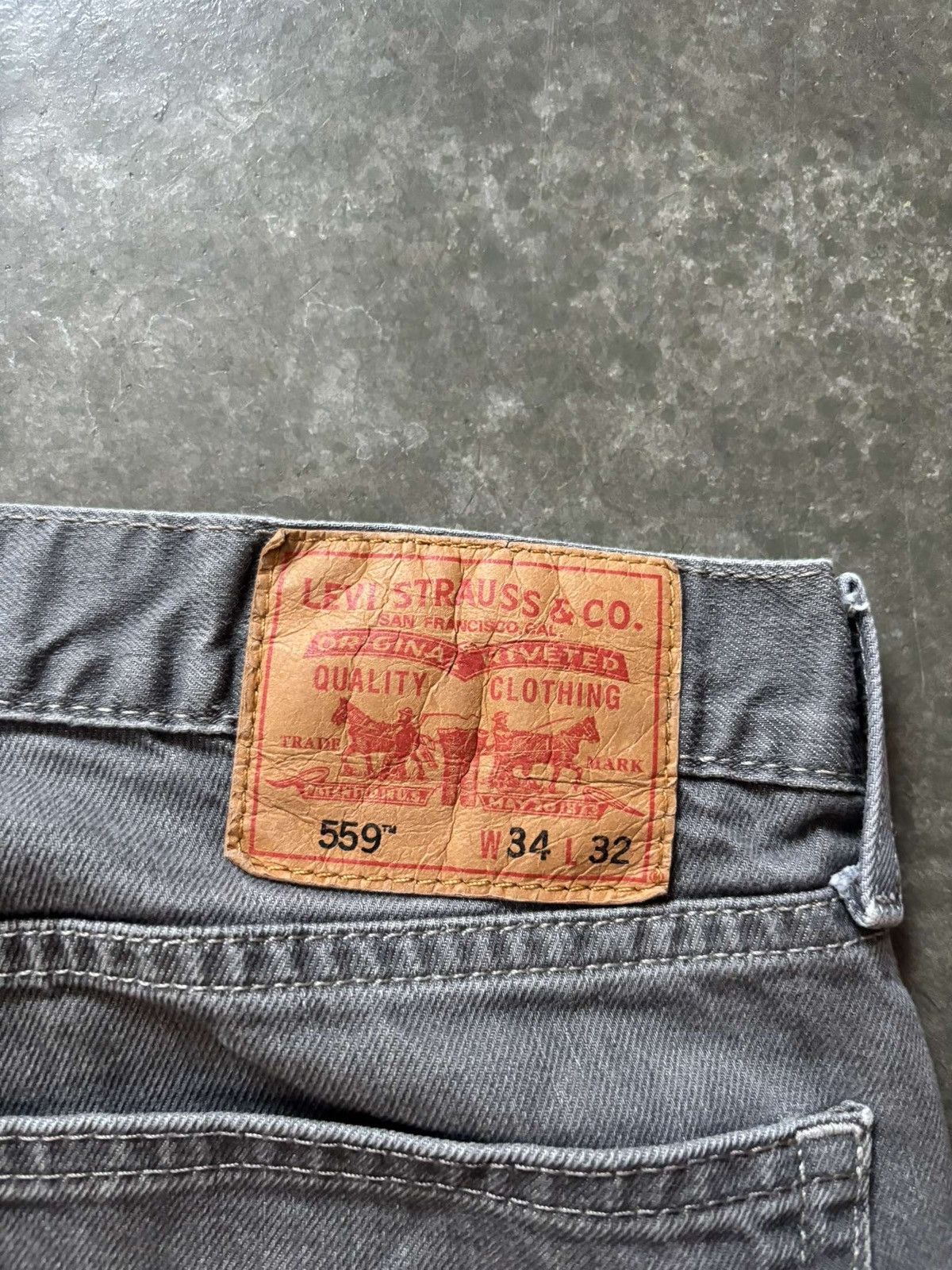 Levi's levi 559 jeans vintage 34x32 Size US 34 / EU 50 - 1 Thumbnail