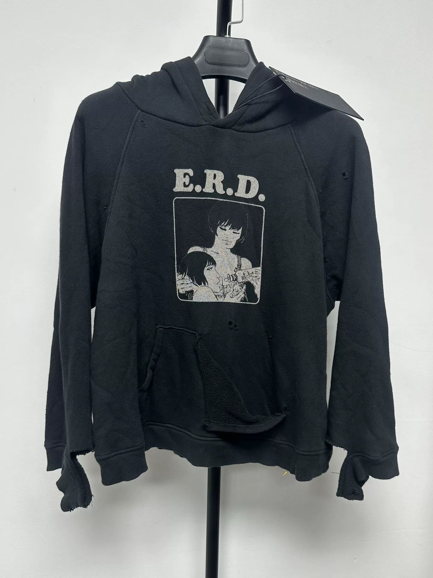 Enfants Riches Deprimes ERD 24SS Fallen Angel Distressed Hoodie Size US L / EU 52-54 / 3 - 1 Thumbnail