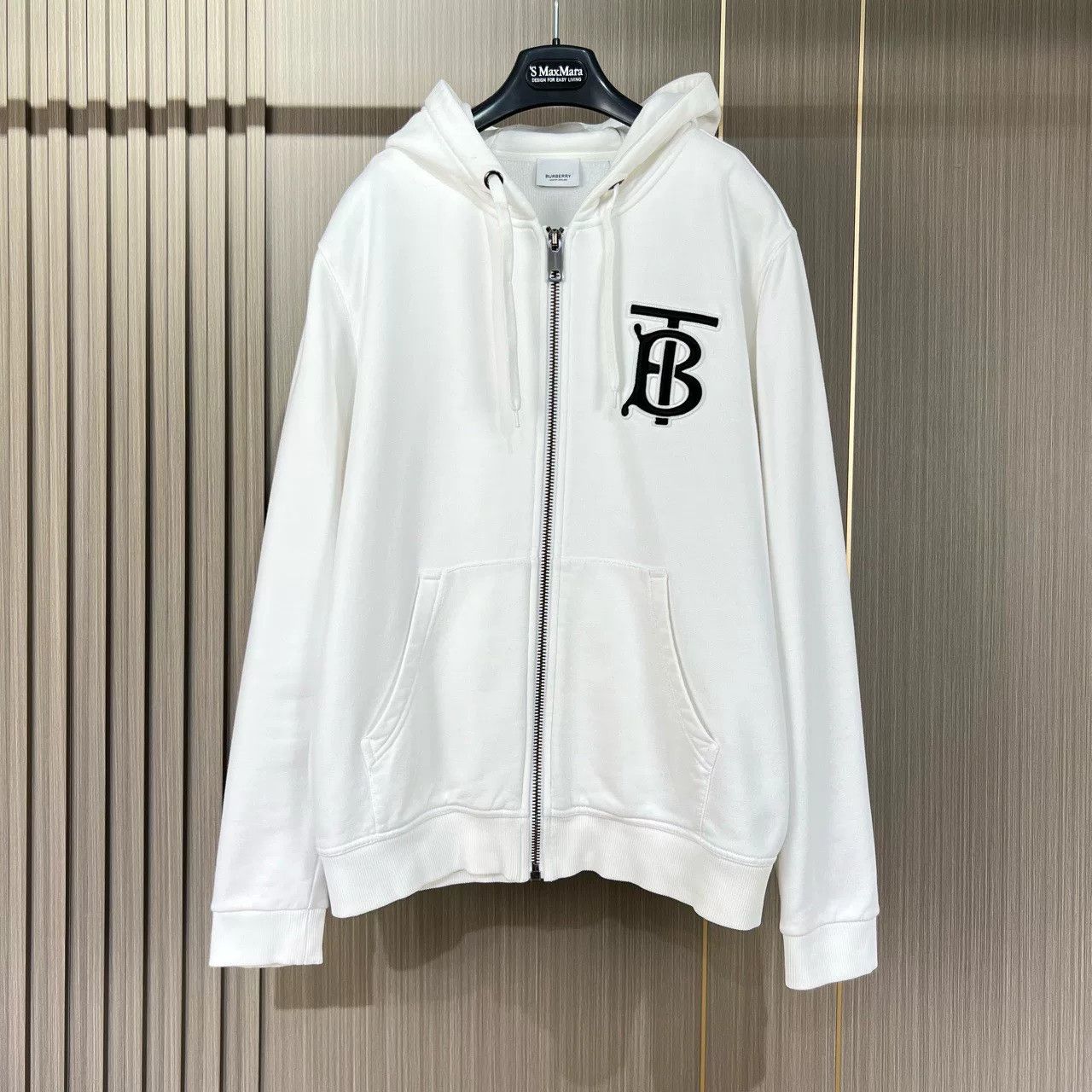 Burberry burberry embroidered tb zip hoodie Size US S / EU 44-46 / 1 - 1 Thumbnail