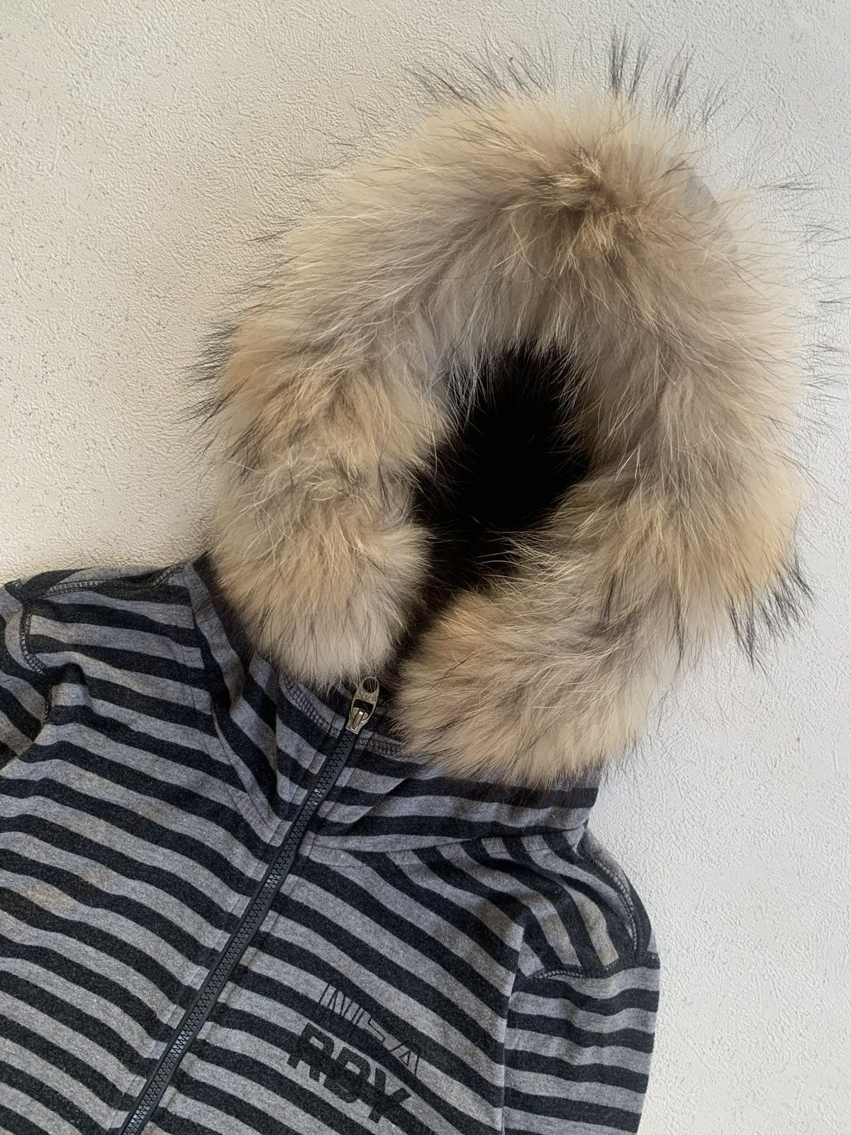 Hysteric Glamour Y2K TBJ JEANS FAUX FUR HOODIE IFSIXWASNINE LGB STYLE Size US M / EU 48-50 / 2 - 8 Thumbnail