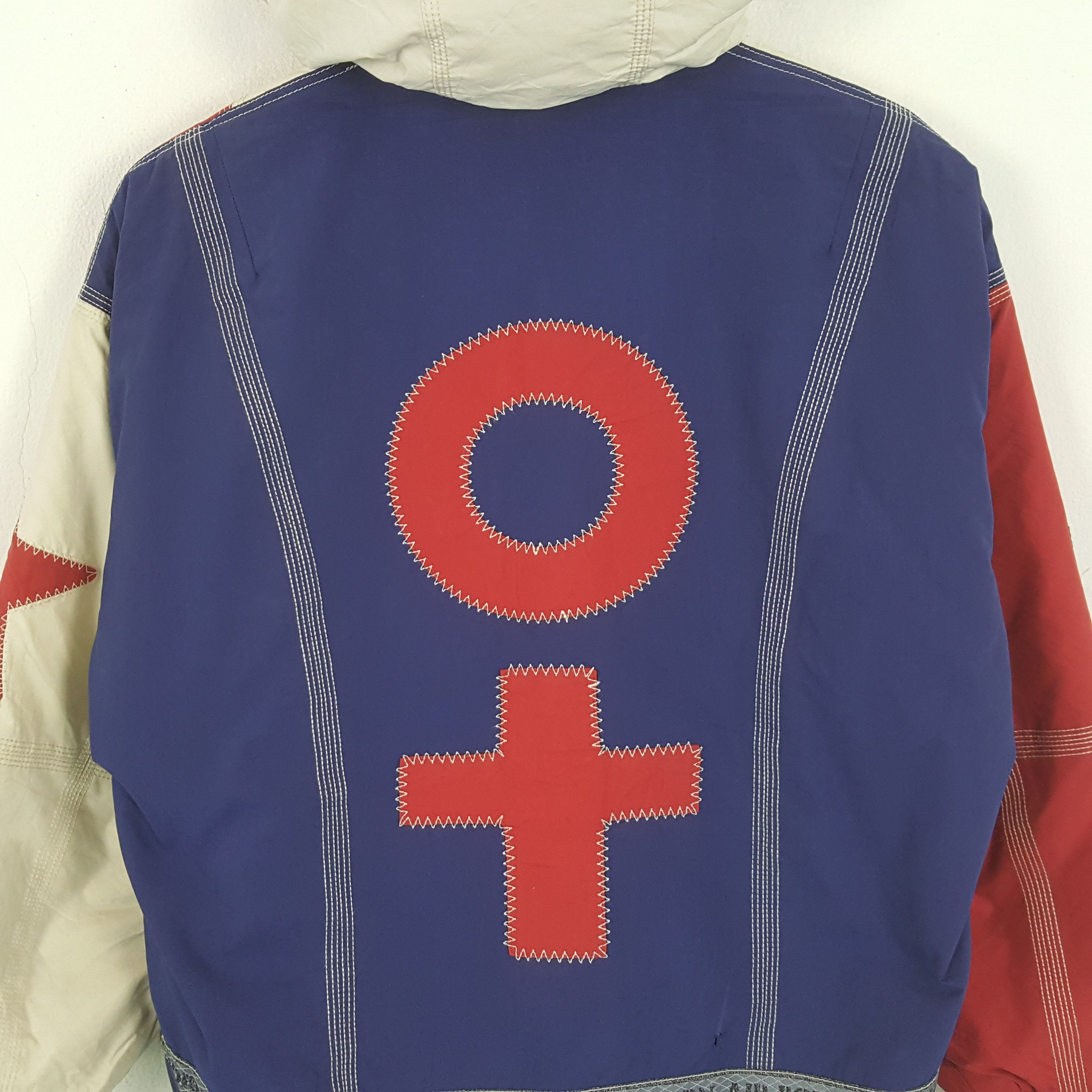 Japanese Brand × Vintage AIR BORN Rare Design Jacket Streetwear Size US XL / EU 56 / 4 - 2 Thumbnail