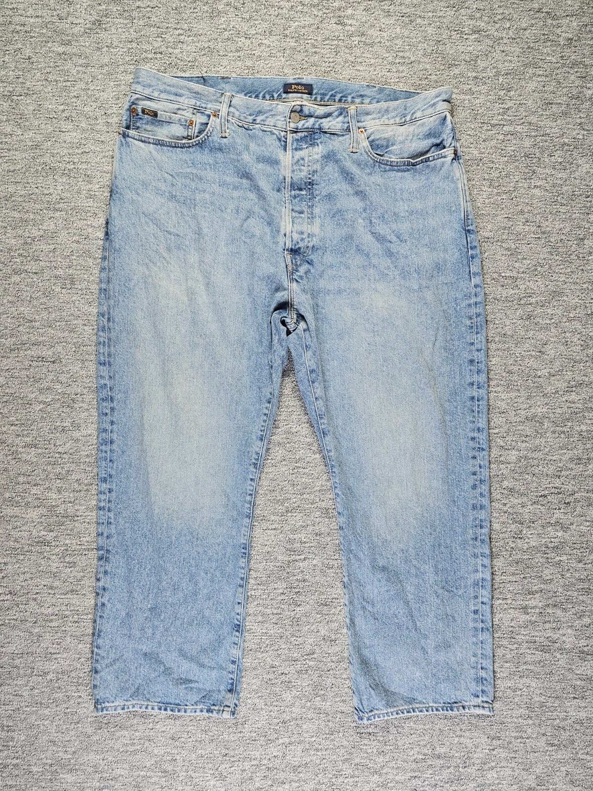 Polo Ralph Lauren Vintage 90s Polo Ralph Lauren Acid Wash Jeans High Rise W40 Size US 40 / EU 56 - 1 Thumbnail