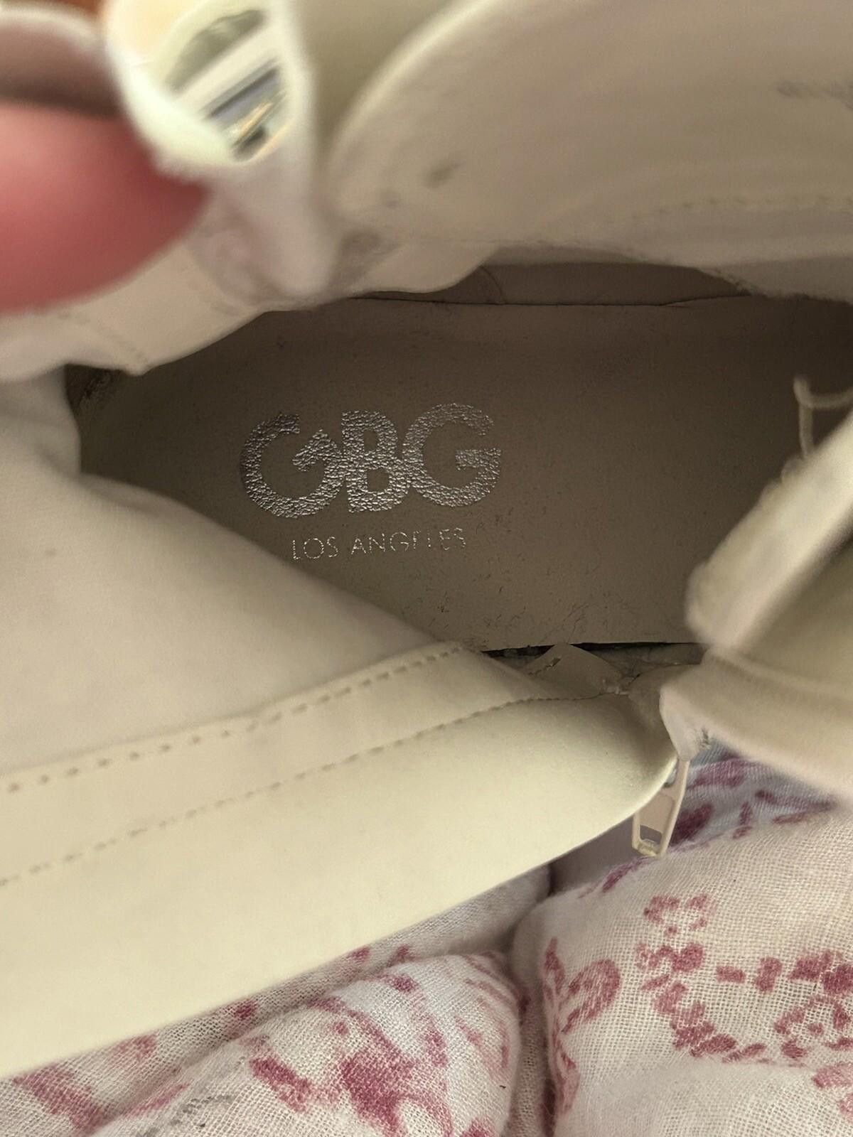 Guess GBG Guess Women's White Ankle Combat Boots Sz 5.5 M Size US 5.5 / IT 35.5 - 7 Thumbnail