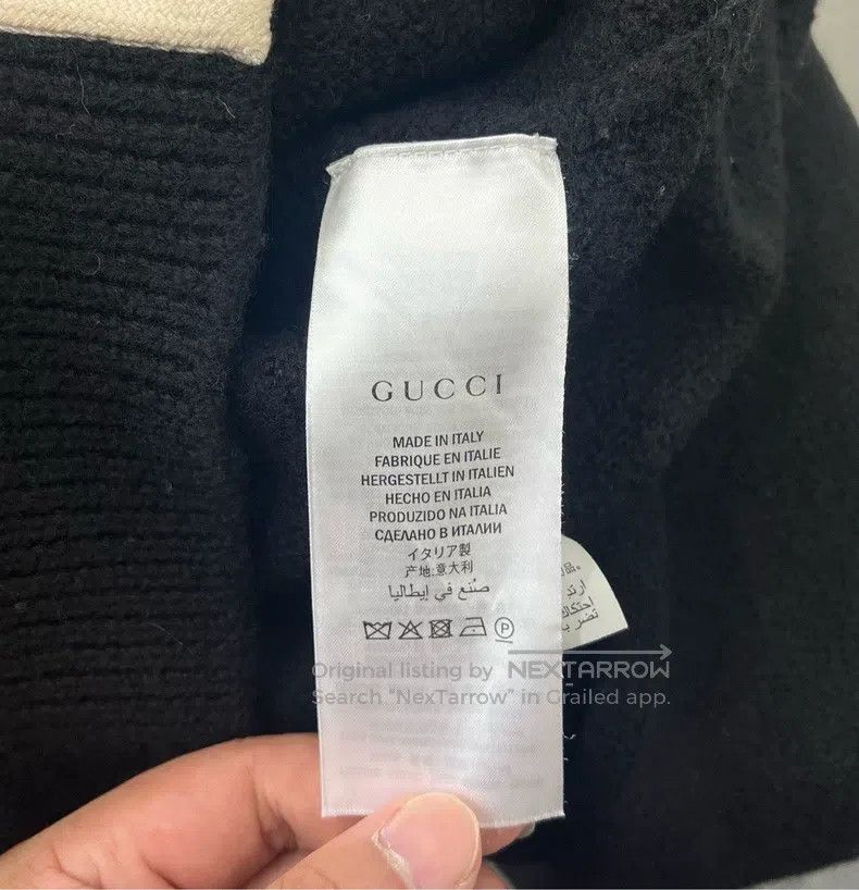Gucci Gucci Black college style big bee knitted cardigan coat Size XS / US 0-2 / IT 36-38 - 4 Thumbnail