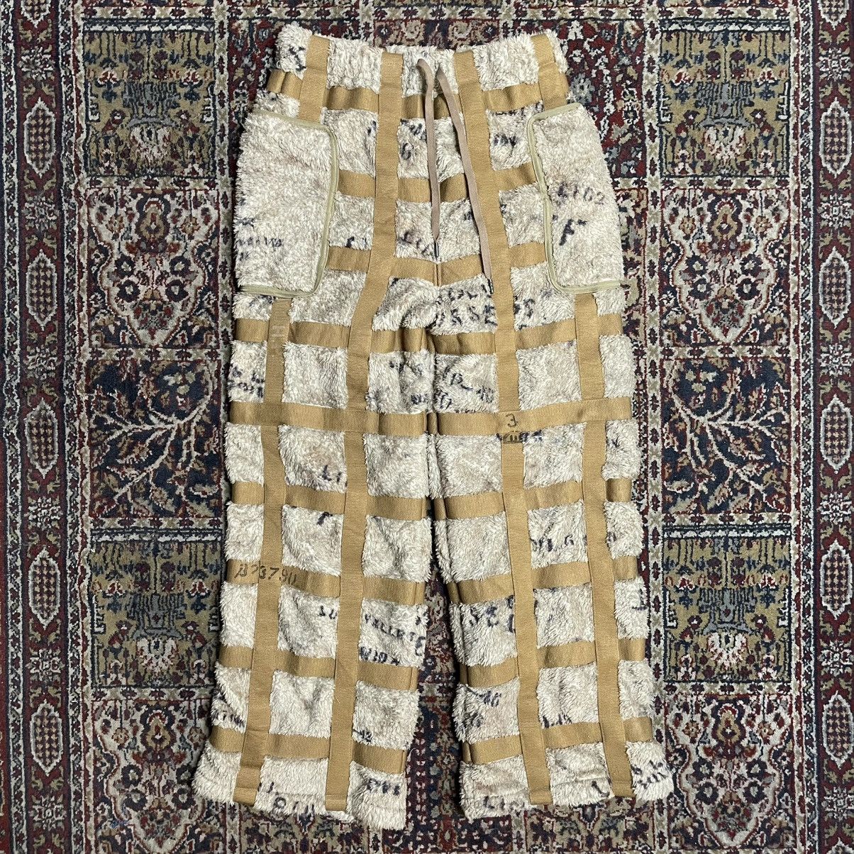 Kapital Kapital Fleece PRISONER Tattersall Easy Pants Beige size 3 Size US 34 / EU 50 - 1 Thumbnail