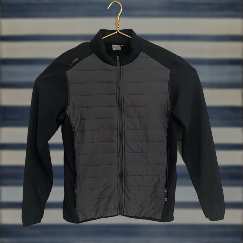 Vintage Ping Sensor Warm Golf Full Zip Up Stretch Puffer Jacket Women’s Size Medium Gray Size M / US 6-8 / IT 42-44 - 1 Thumbnail