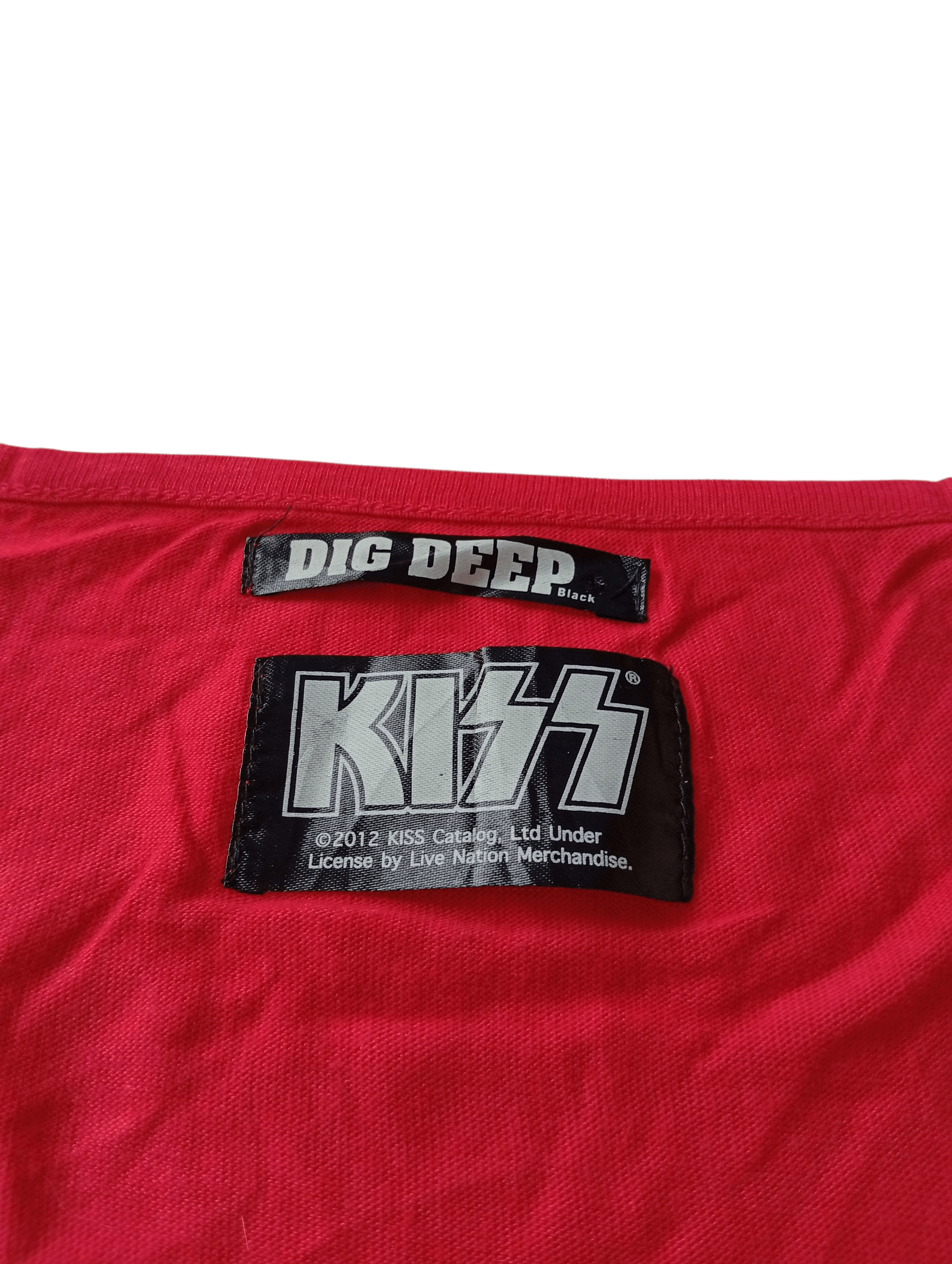 Band Tees Kiss x DigDeep studded ls band tee Size M / US 6-8 / IT 42-44 - 3 Thumbnail