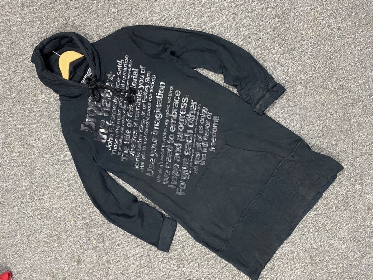 Beauty Beast Beauty Beast long hoodie sweatshirt spell out Size M / US 6-8 / IT 42-44 - 2 Thumbnail