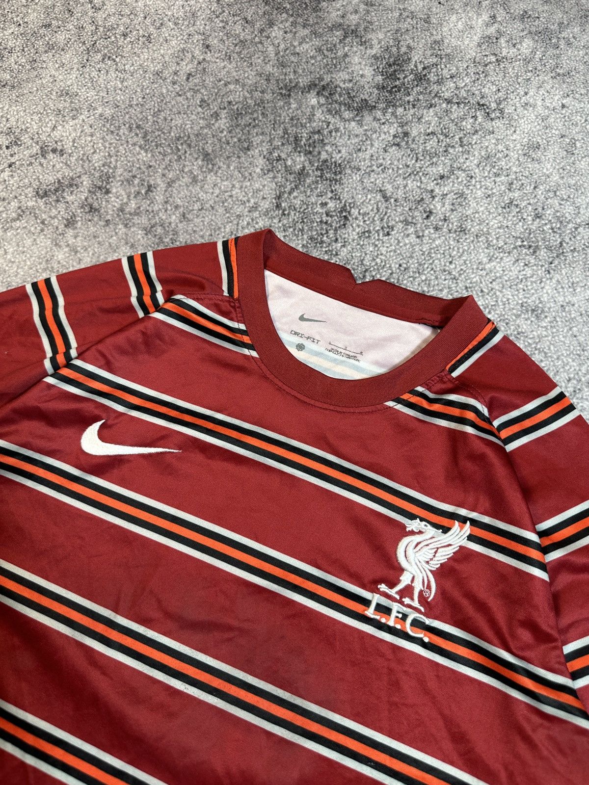 Nike Nike Liverpool Soccer Jersey Rare Blokecore Style L Size US L / EU 52-54 / 3 - 2 Thumbnail