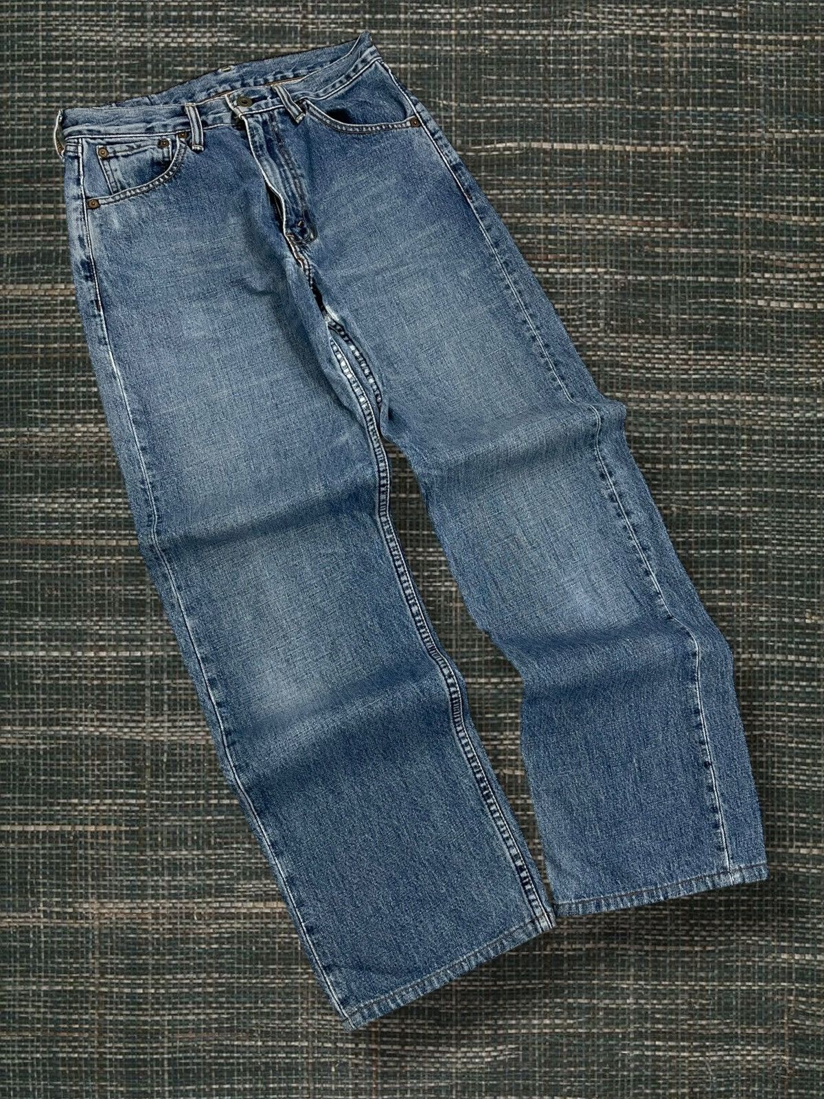 Levi's Vintage Clothing Vintage 1990s Original Designer Levis 504 Distressed Denim Size US 26 / EU 42 - 2 Thumbnail