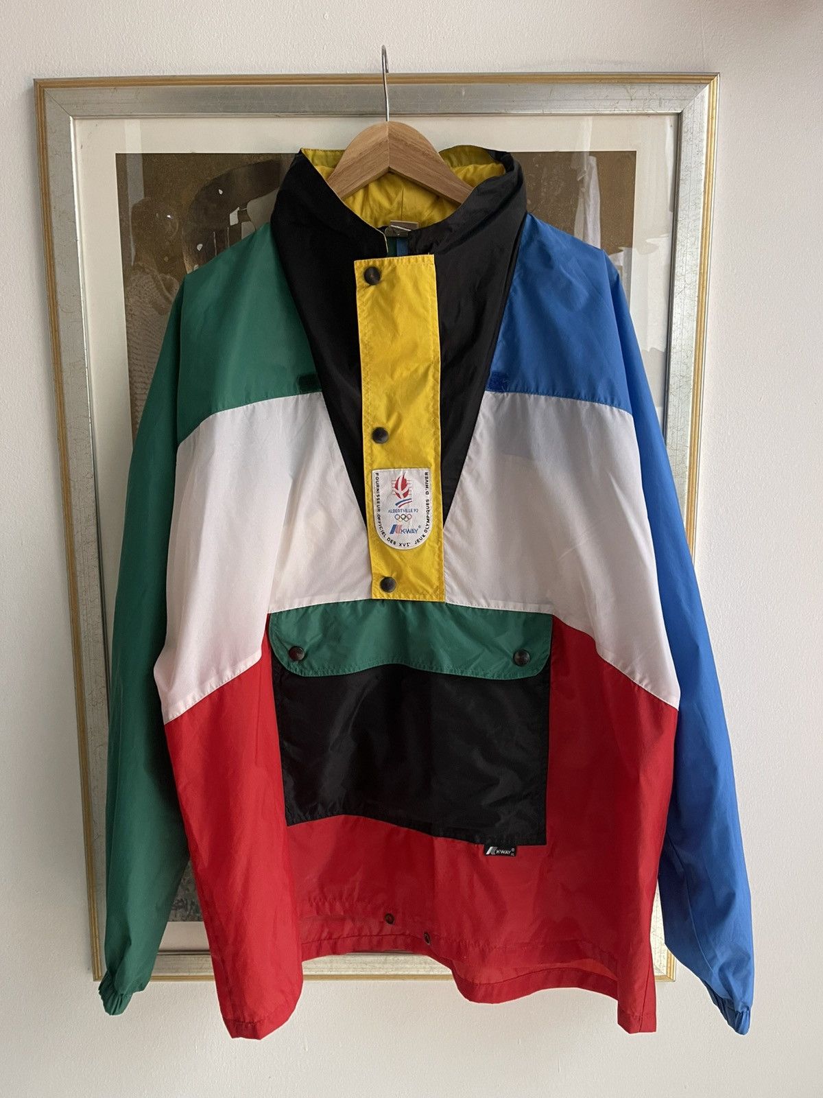 K-Way Vintage K Way Albertville 1992 winter Olympics light jacket Size US XL / EU 56 / 4 - 1 Thumbnail