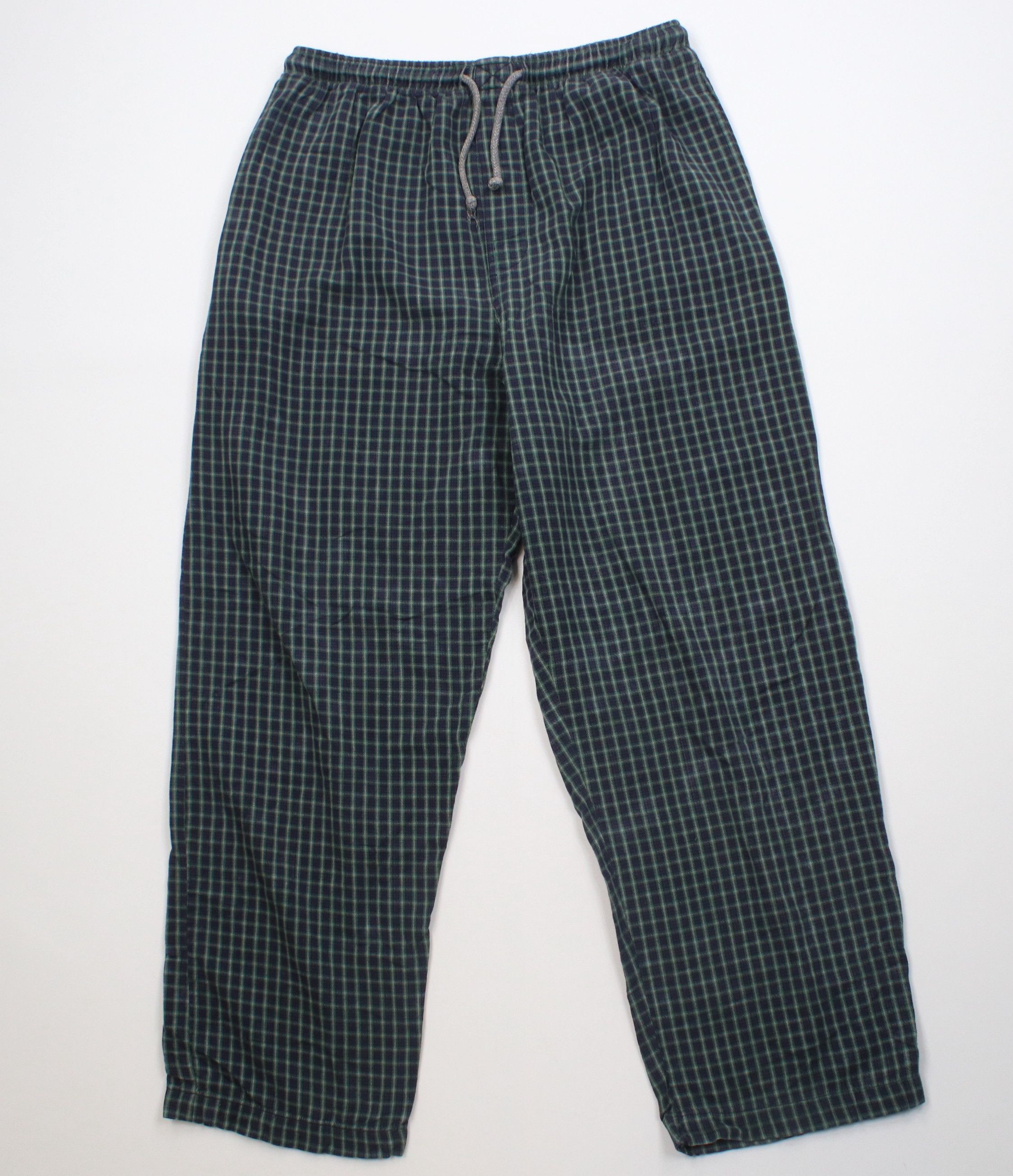 J.Crew Vintage 90s J Crew Oarsman Wide Leg Flannel Pajamas Pants Size US 36 / EU 52 - 1 Thumbnail