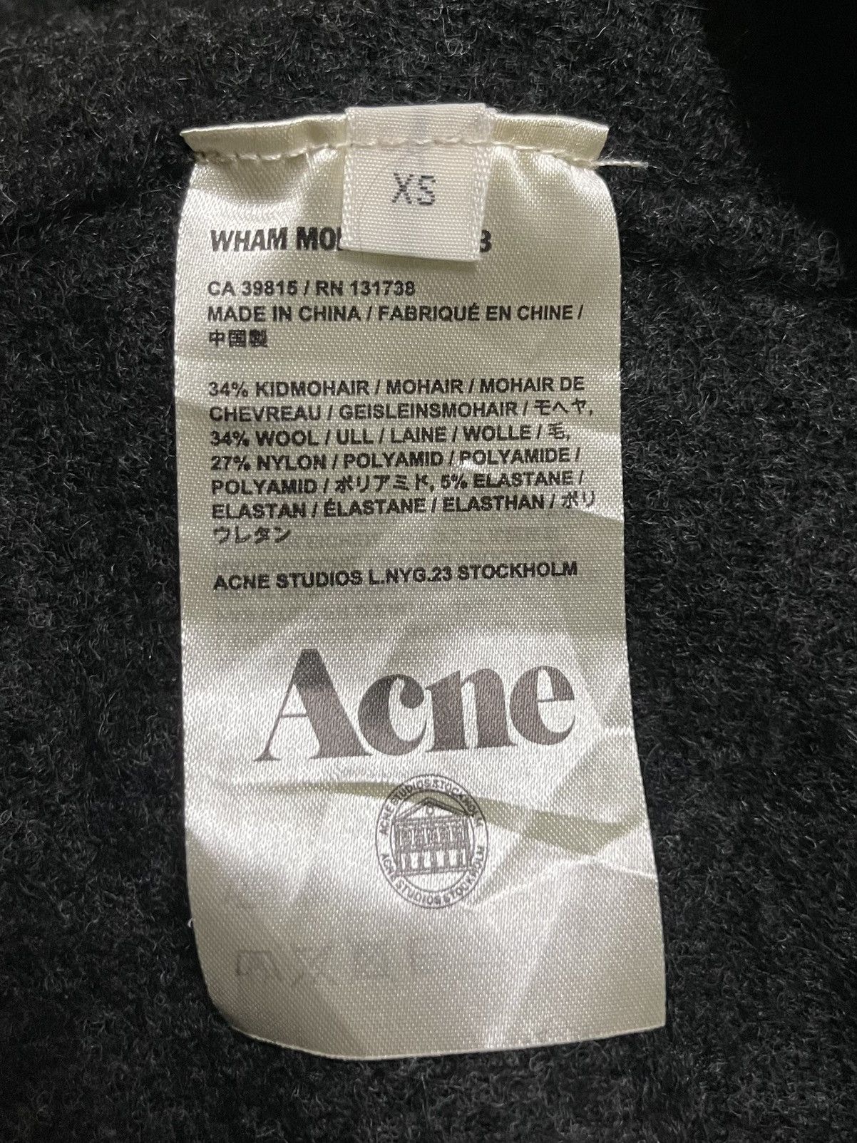 Acne Studios Acne Studios Wham Mohair Paw13 Size XS / US 0-2 / IT 36-38 - 13 Thumbnail