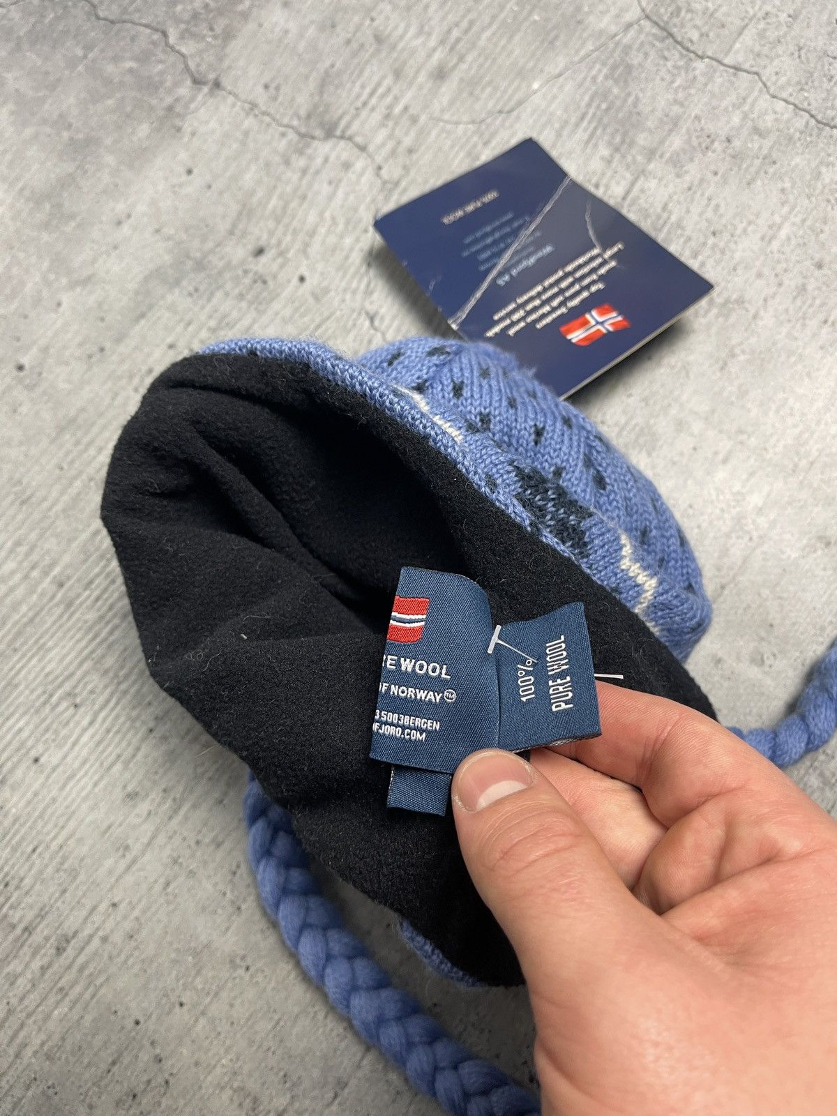 Dale Of Norway × Vintage Dale Of Norway Norge Pure New Wool Winter Beanie Hat Size ONE SIZE - 6 Thumbnail