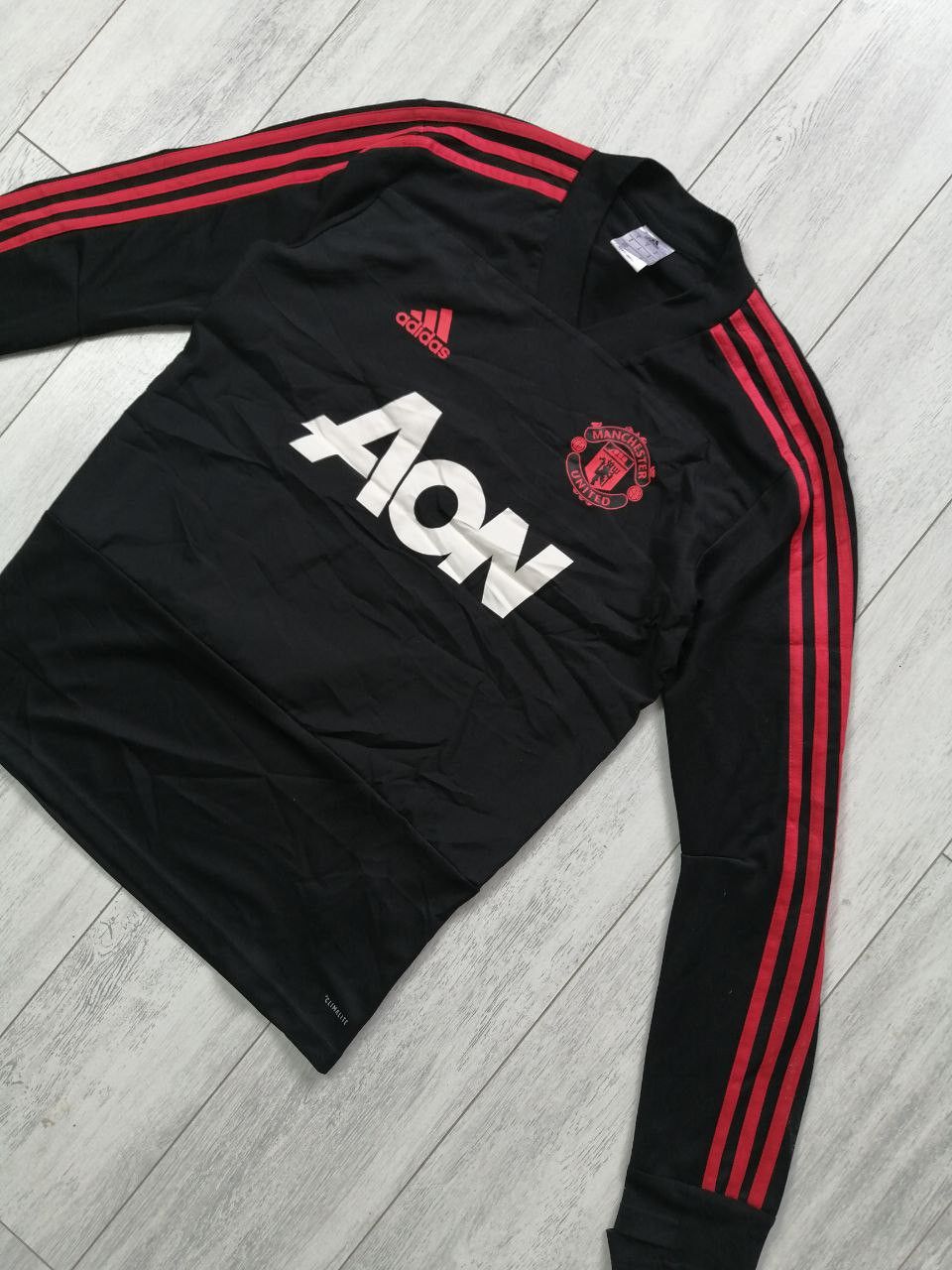 Adidas 2018/19 Manchester United Adidas Football Jumper Size US S / EU 44-46 / 1 - 3 Thumbnail