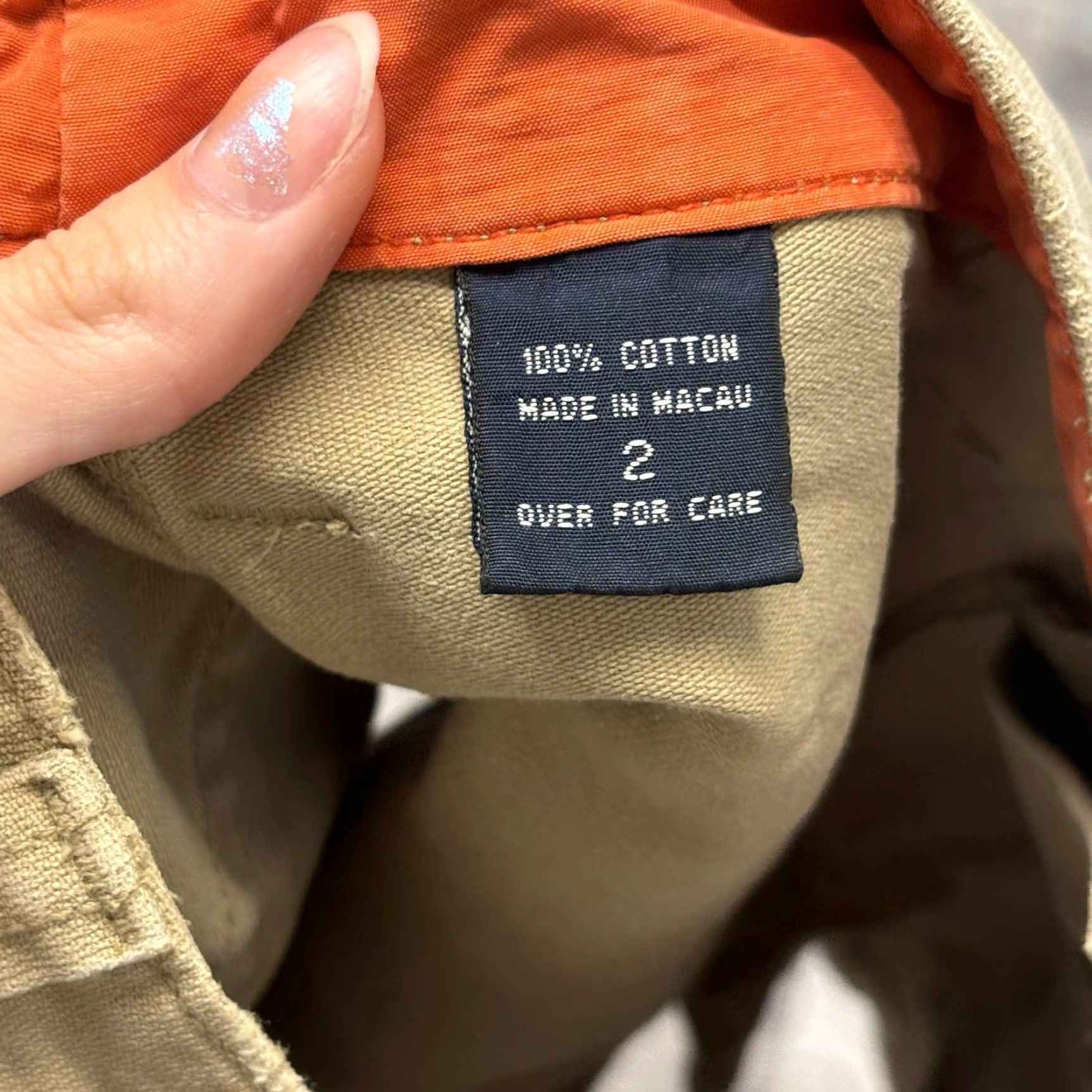 Abercrombie & Fitch VINTAGE Abercrombie & Fitch Shorts Cargo Military Womens 2 Beige Tan Cotton 100% Utility Y2K 2000s Girls/Mens? Size 26" / US 2 / IT 38 - 4 Thumbnail