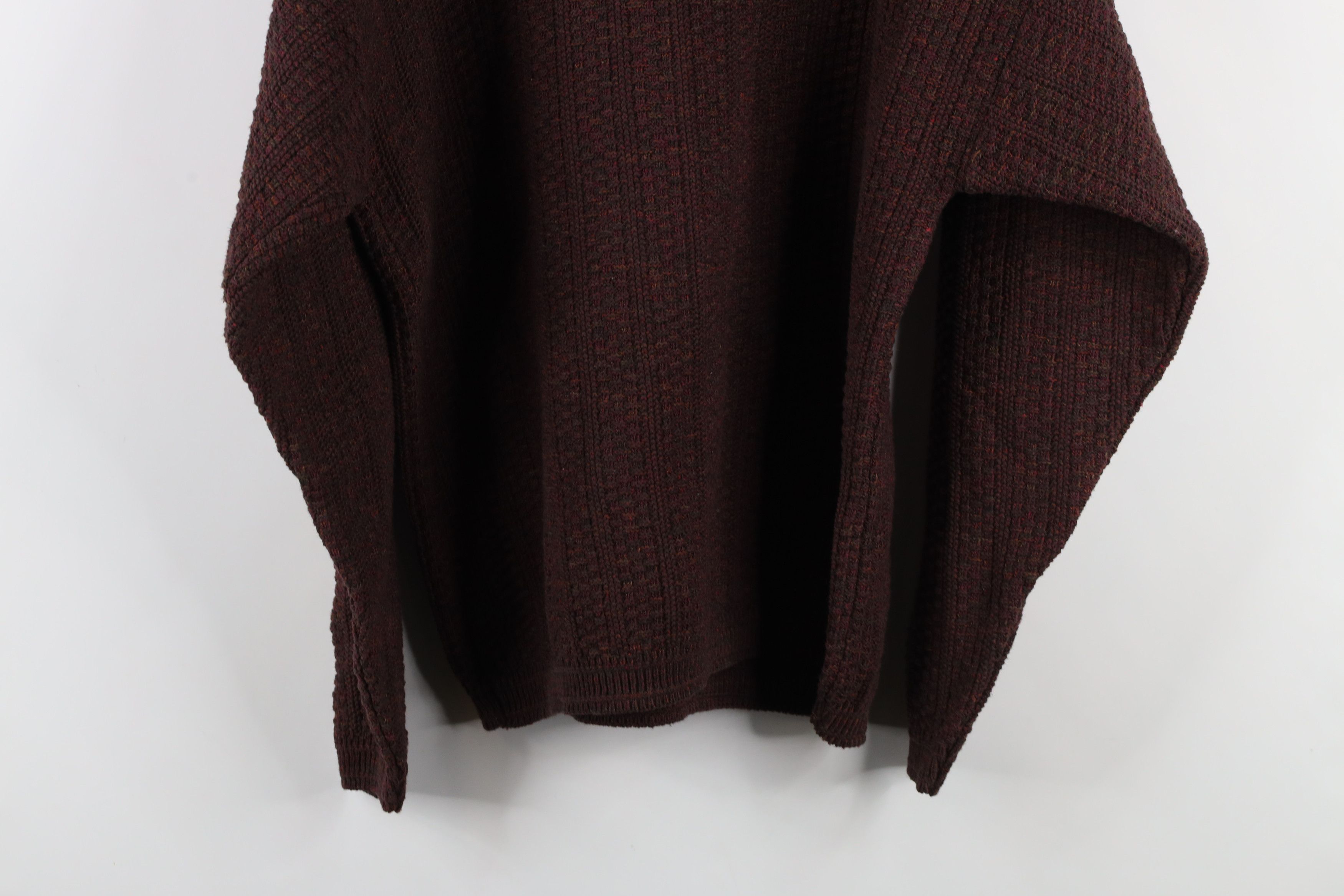 Vintage Vintage 90s Streetwear Cross Weave Knit Crewneck Sweater USA Size US L / EU 52-54 / 3 - 7 Thumbnail