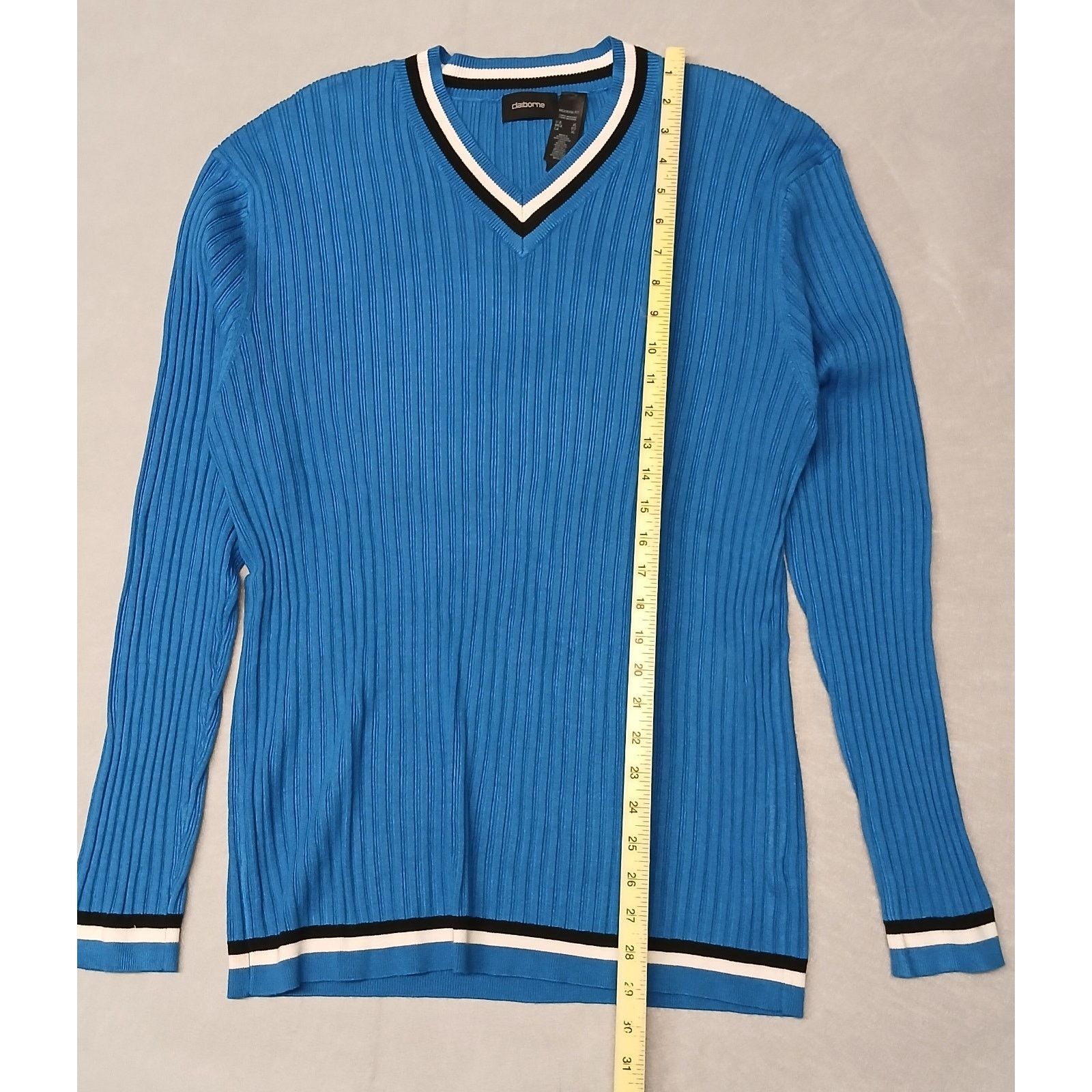 Liz Claiborne Claiborne Multicolor (XL) Stretch Long Sleeve Casual Sweater Size US XL / EU 56 / 4 - 2 Thumbnail