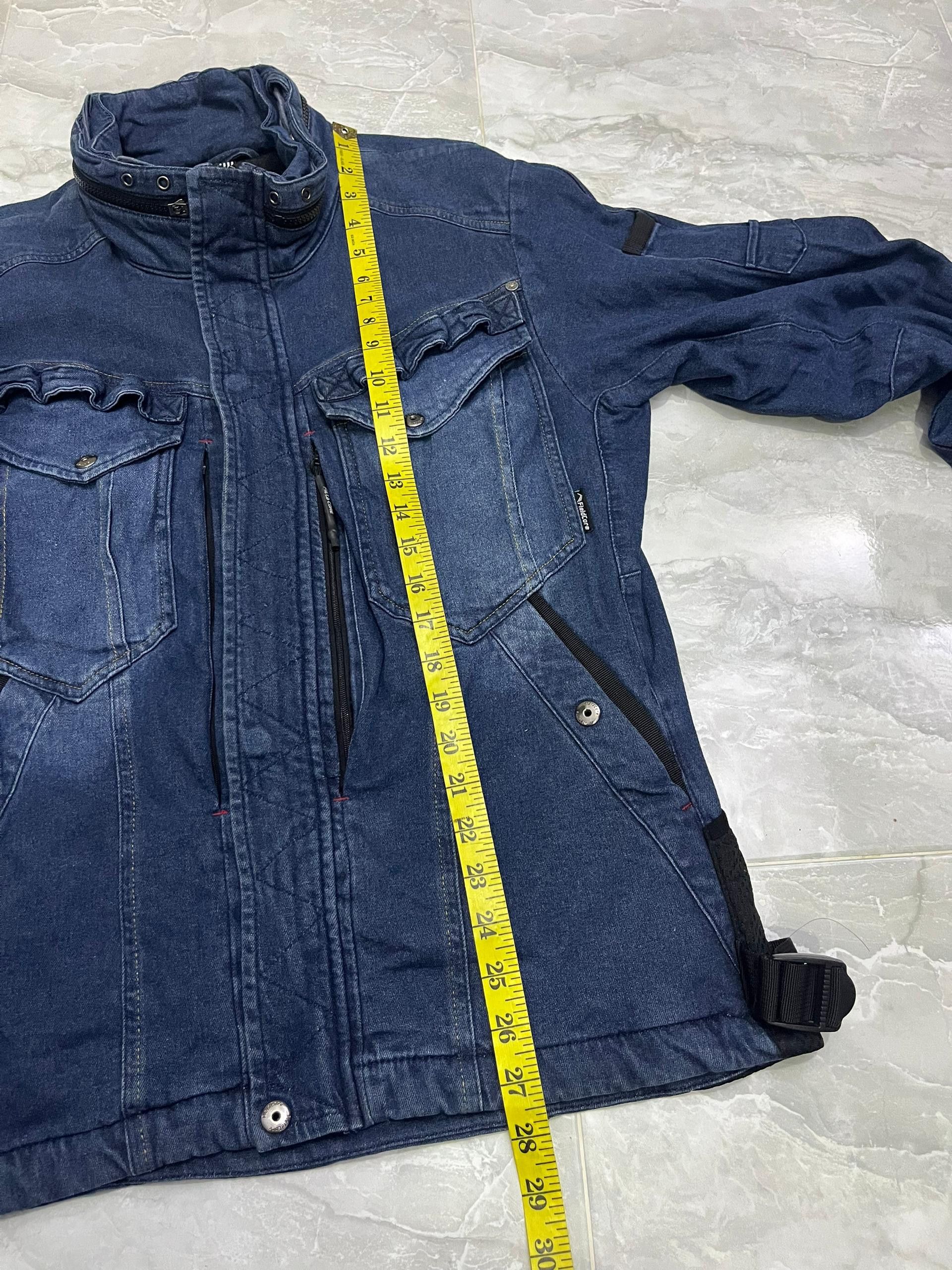 Japanese Brand FieldCore Active Toughness Denim Jacket Size US M / EU 48-50 / 2 - 22 Thumbnail