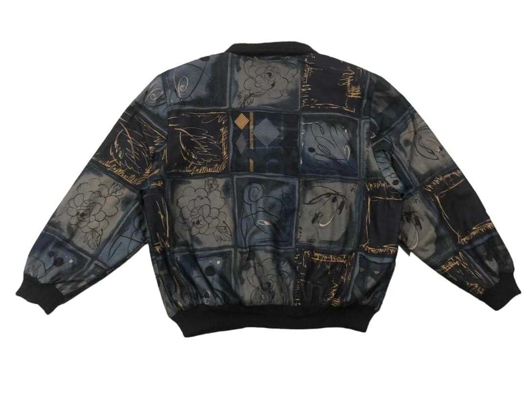 Beauty Beast Japanese Sophiscated Full Print Bomber Jacket Style Size M / US 6-8 / IT 42-44 - 2 Thumbnail