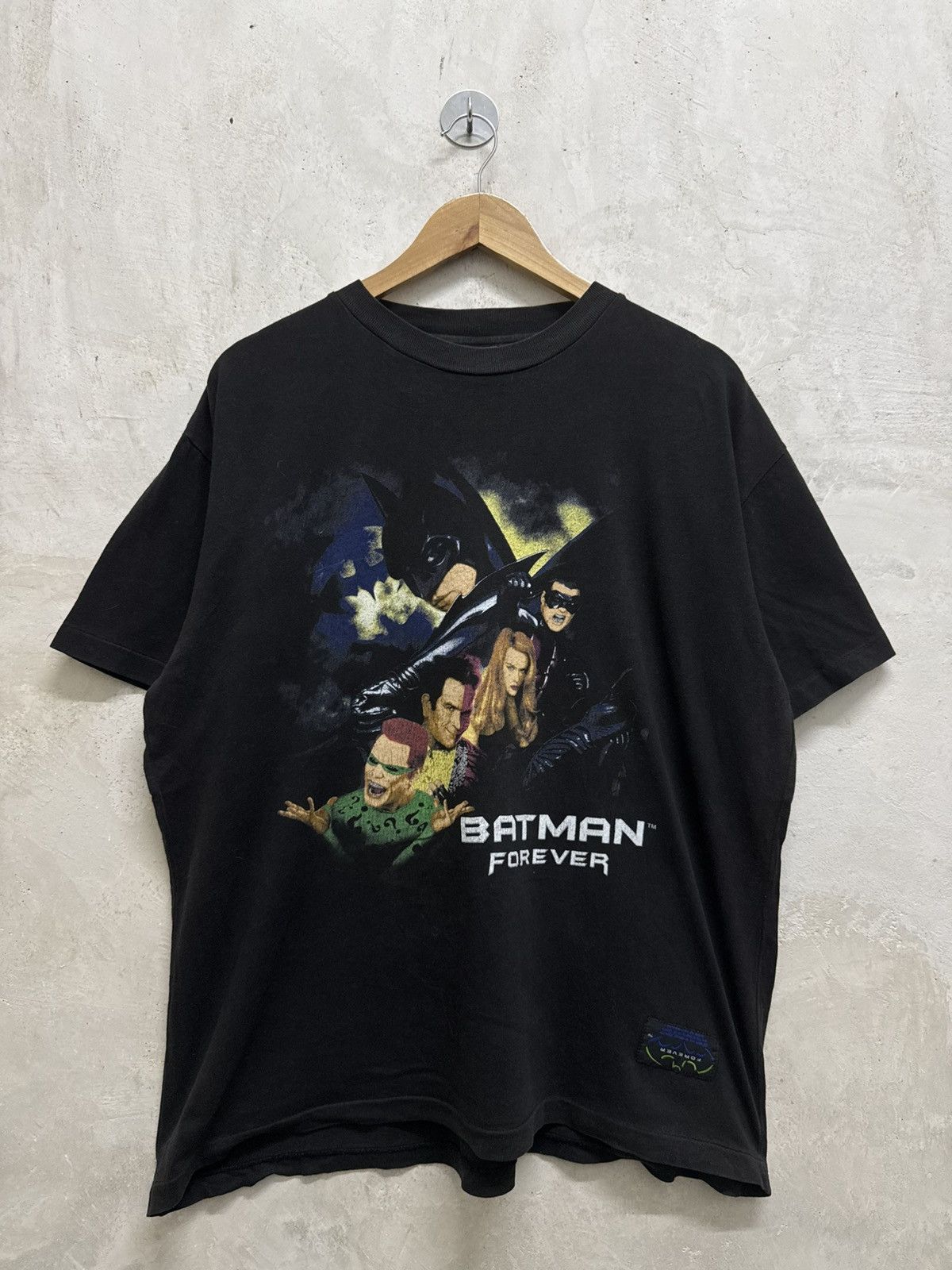 DC Comics Vintage 90s Batman Forever Character Promo Tees Size US XL / EU 56 / 4 - 1 Thumbnail