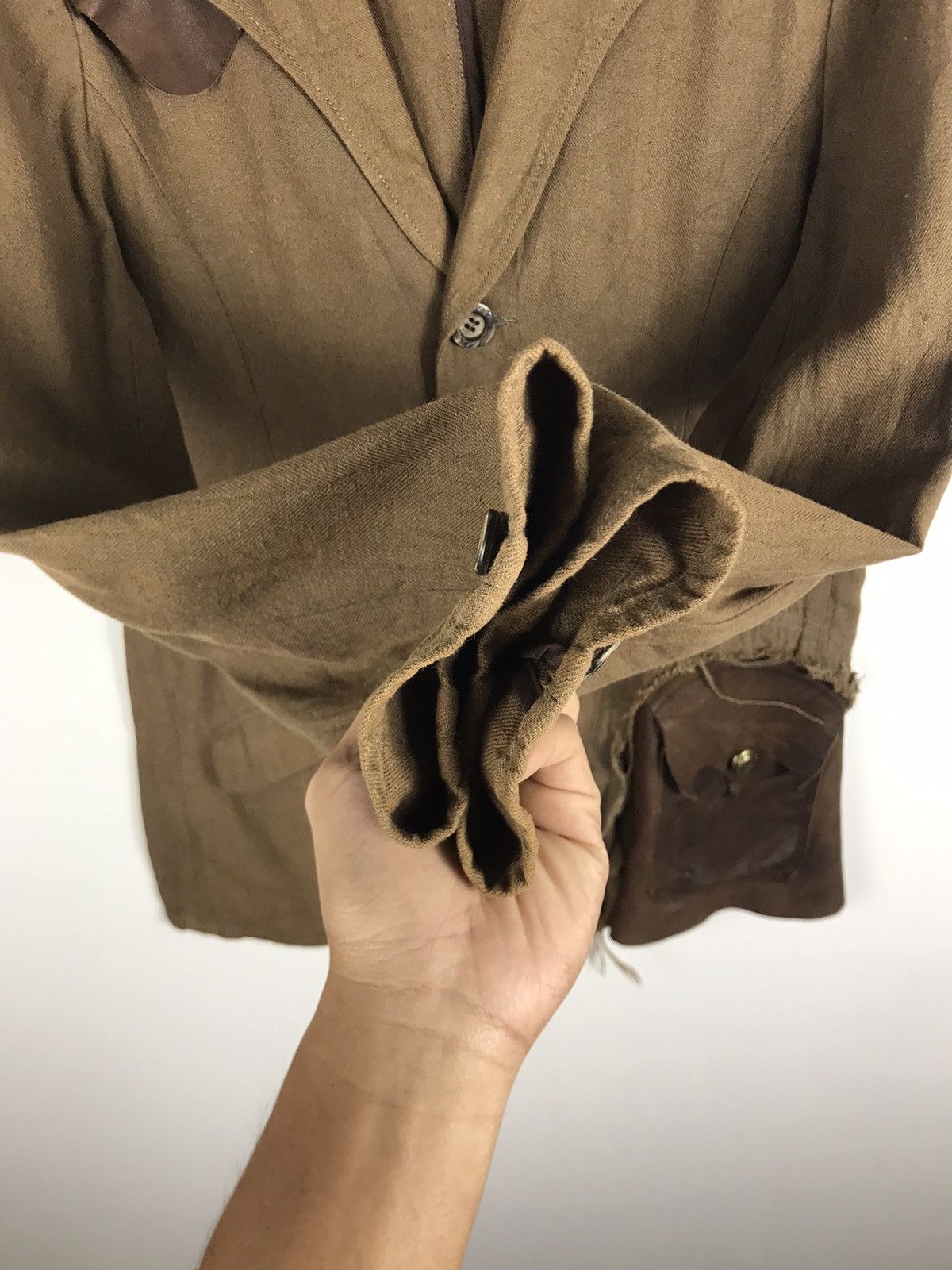 Obelisk ⚡️Rare Design Obelisk Leather Coat Jacket Size US S / EU 44-46 / 1 - 6 Thumbnail