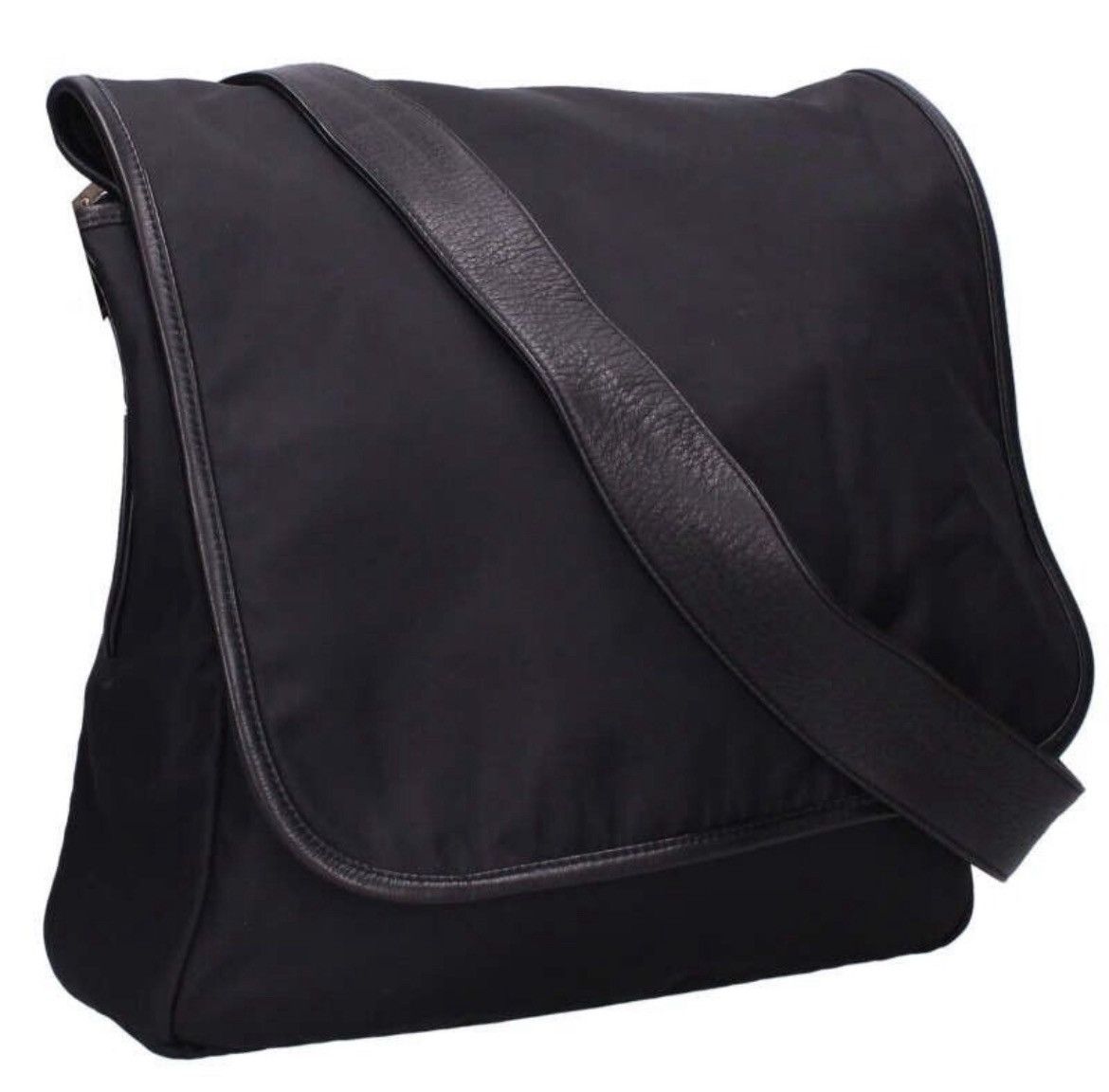 Chrome Hearts Chrome Hearts Mail Bag Leather Nylon Shoulder Bag Size ONE SIZE - 1 Thumbnail