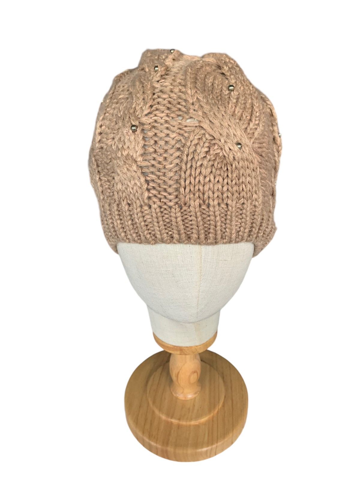 Japanese Brand Rare Crochet Knitted Beanie Hats punk style Size ONE SIZE - 2 Thumbnail