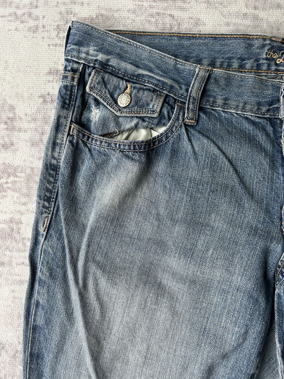 Japanese Brand The Diva Distressed Flared Jeans Size 34" / US 12 / IT 48 - 8 Thumbnail