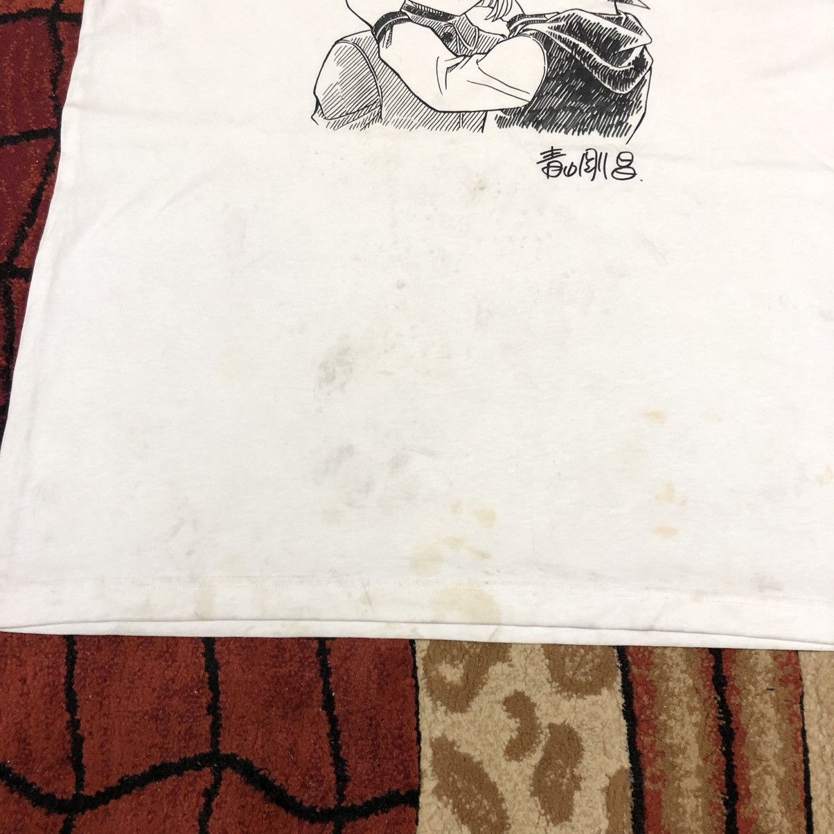Anime Vintage Detective Conan Anime Rare T Shirt Size US XL / EU 56 / 4 - 9 Thumbnail