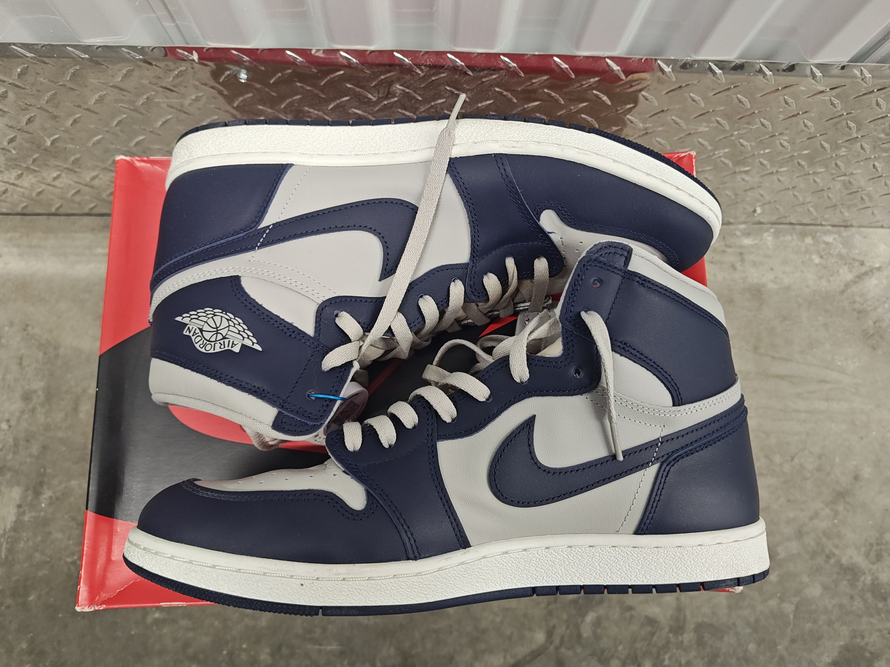 Jordan Brand Jordan 1 85 HI Georgetown Size US 14 / EU 47 - 9 Thumbnail