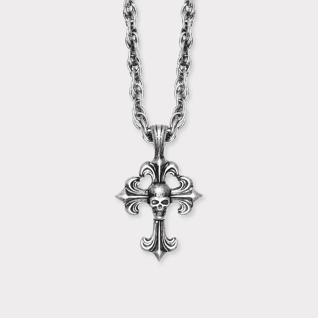 Other Lonely boy skull cross pendant and chain Size ONE SIZE - 7 Thumbnail